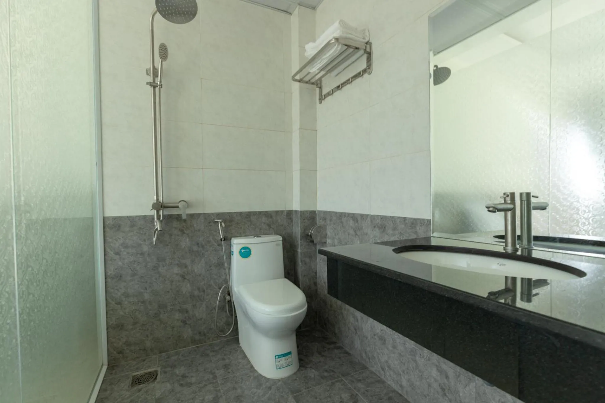 Bathroom in Bamboo Hotel