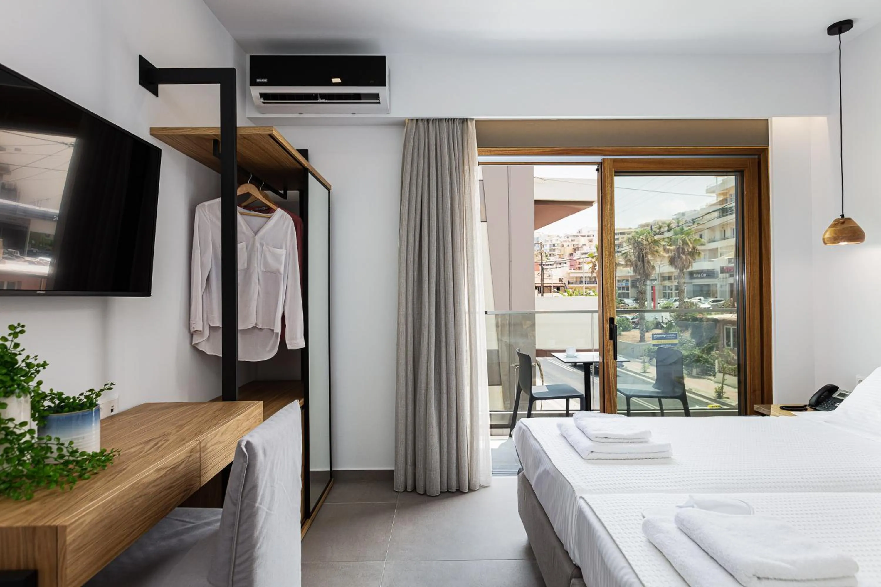 Bed in North Coast Seaside Suites