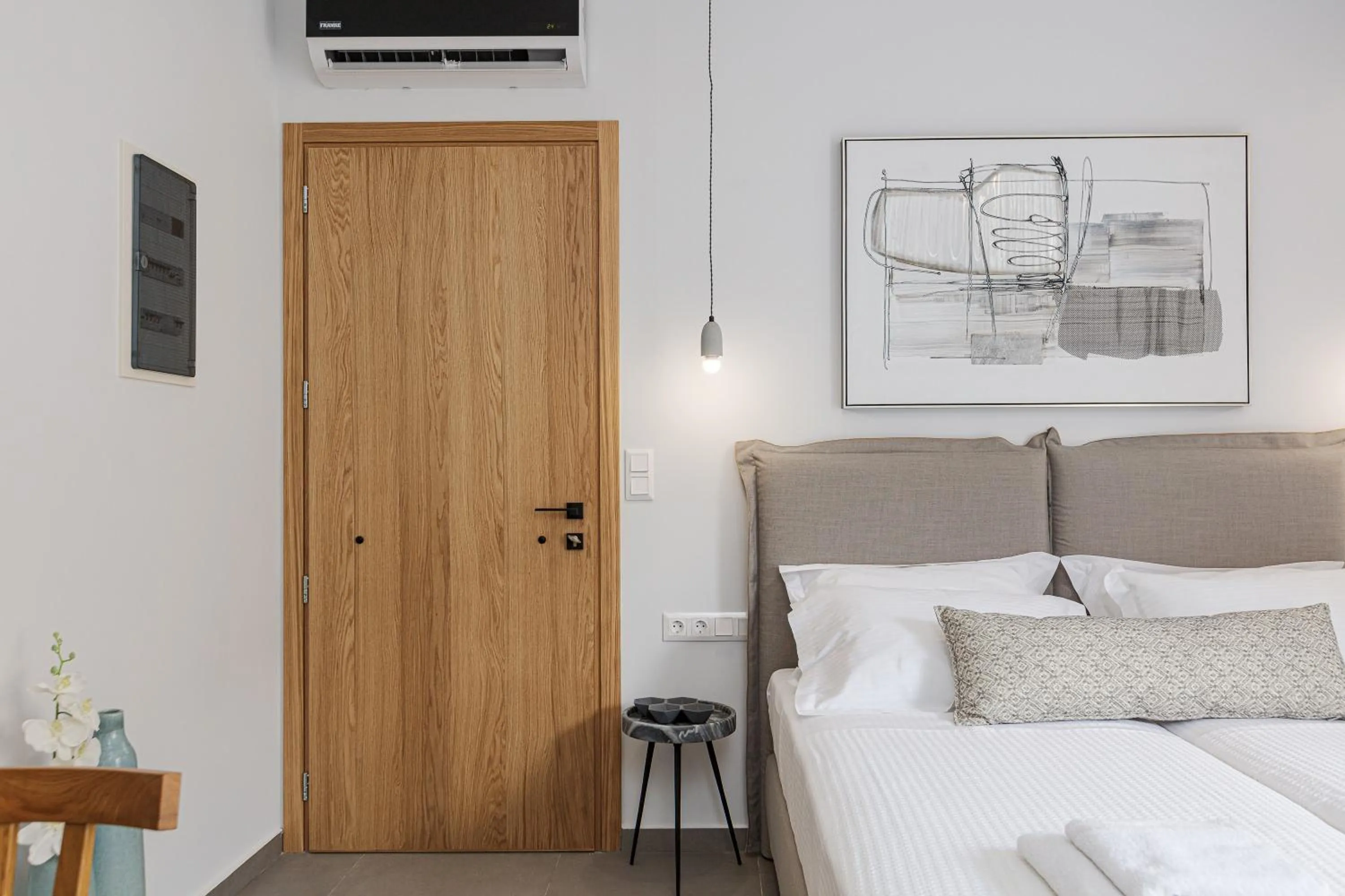 Bed in North Coast Seaside Suites