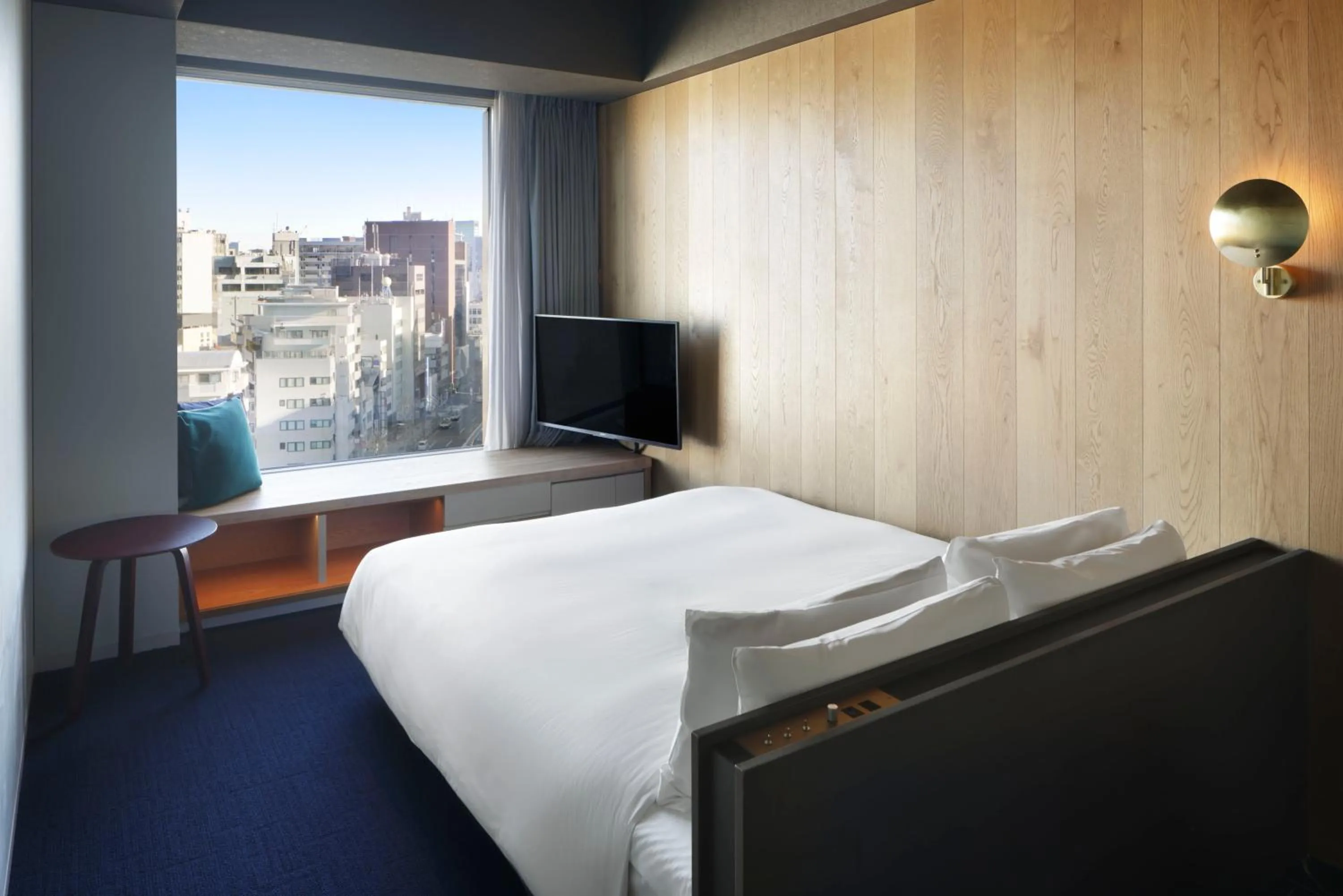 Photo of the whole room, Bed in sequence MIYASHITA PARK - Shibuya