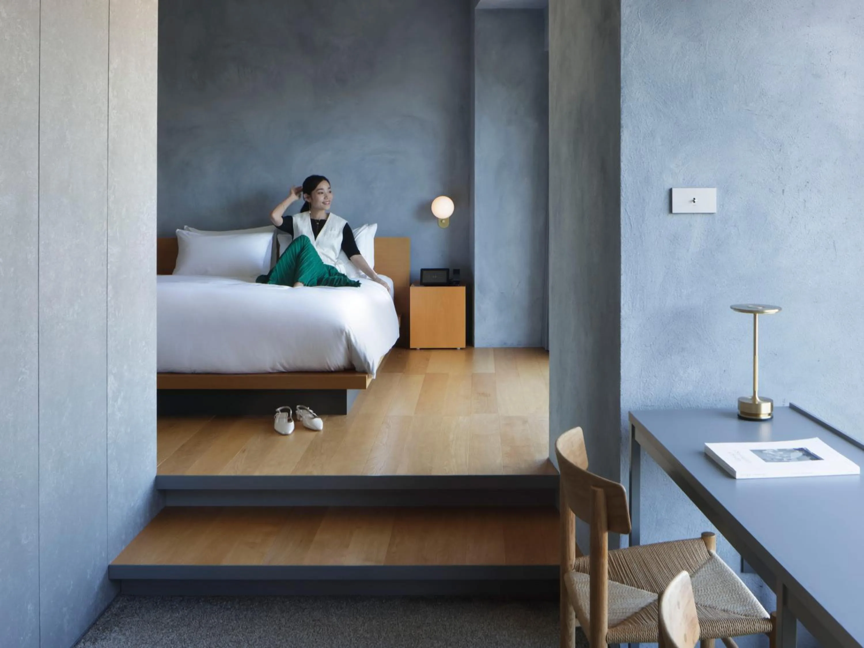 Photo of the whole room, Bed in sequence MIYASHITA PARK - Shibuya