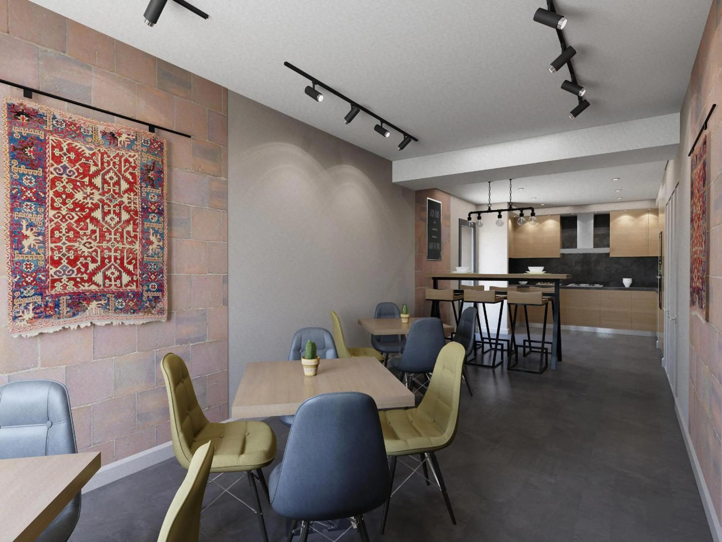 Restaurant/places to eat in Andor Hotel