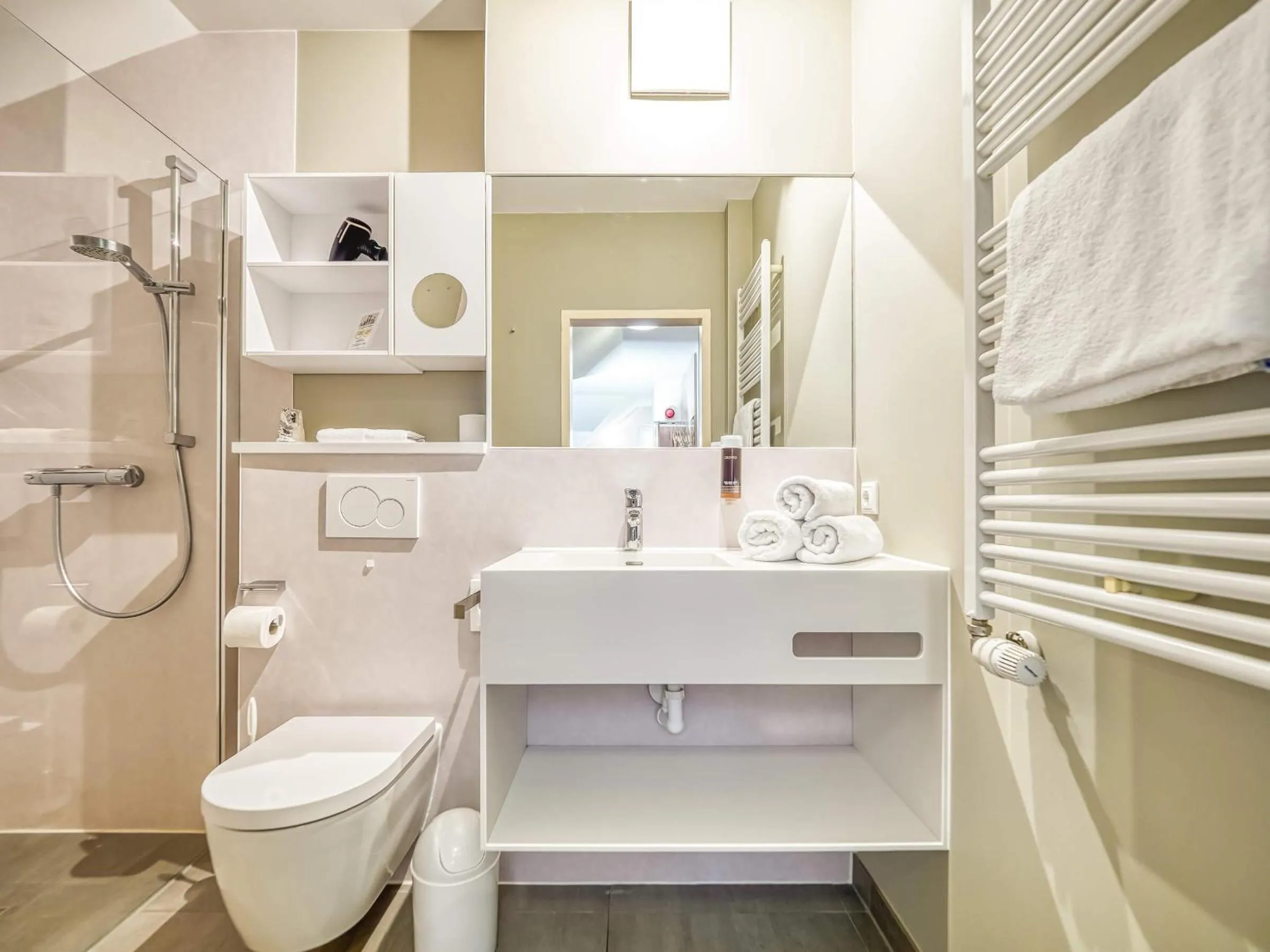 Bathroom in Familienhotel Villa Sano