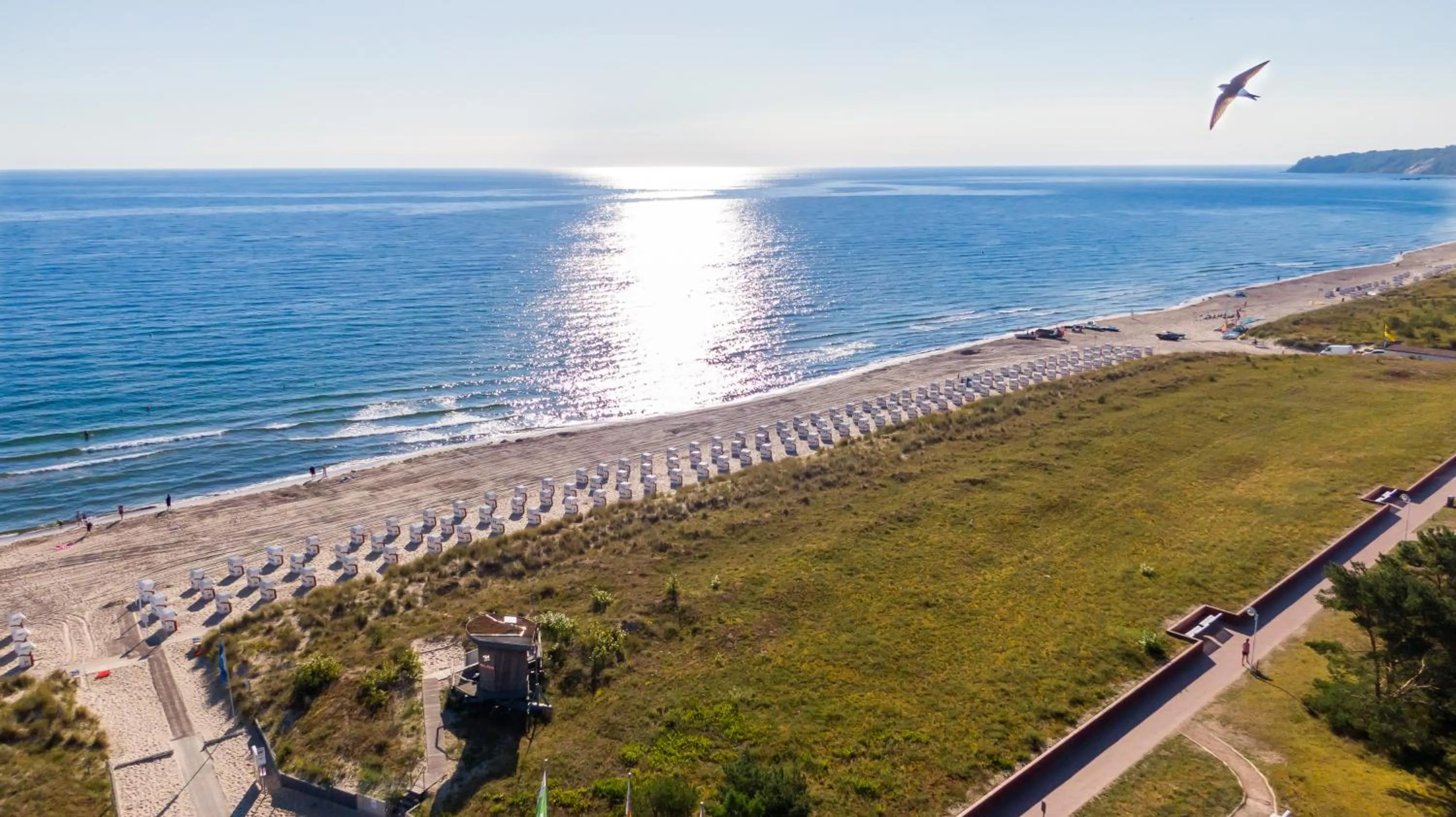 Beach in Familienhotel Villa Sano