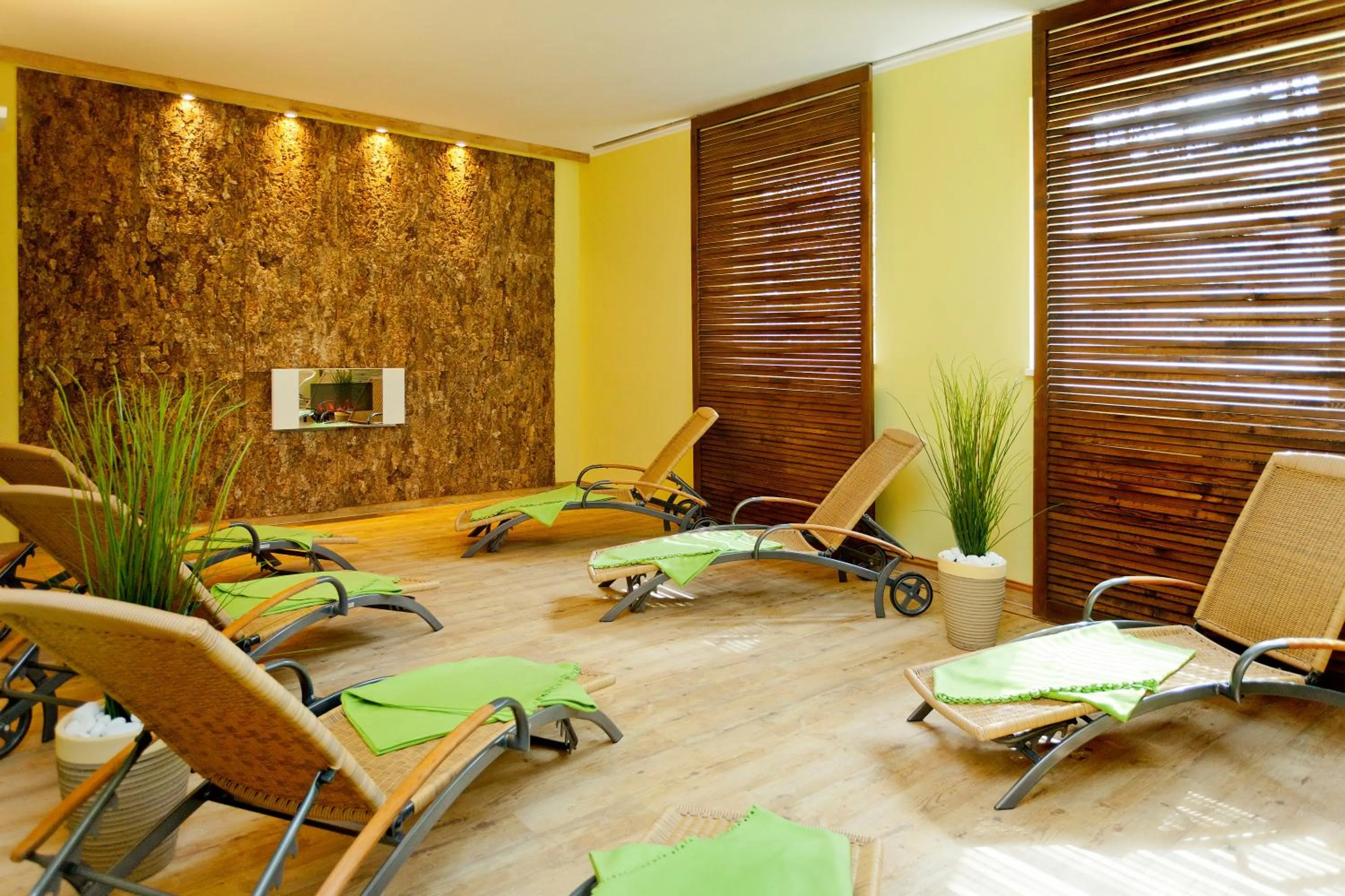 Sauna in Familienhotel Villa Sano