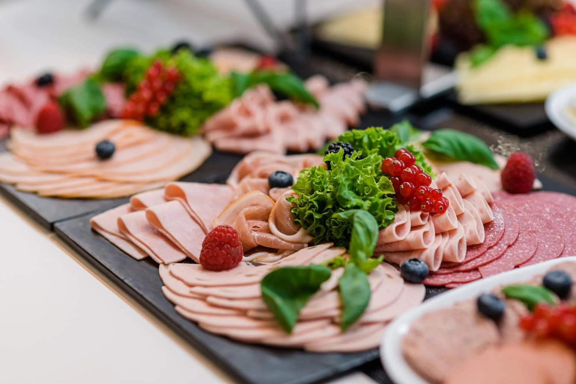 Buffet breakfast in Familienhotel Villa Sano