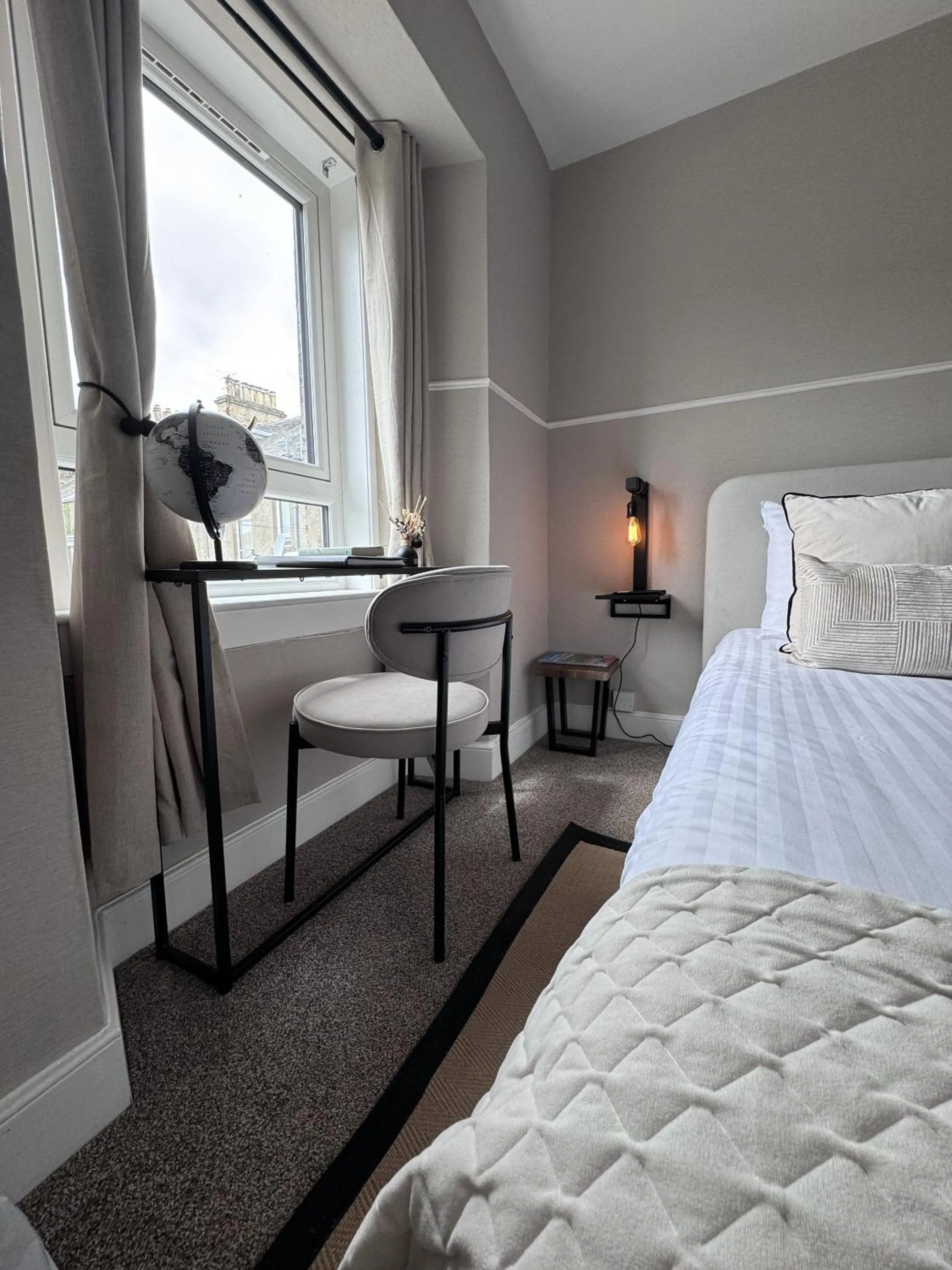 Bedroom, Bed in The Glendevon Hotel