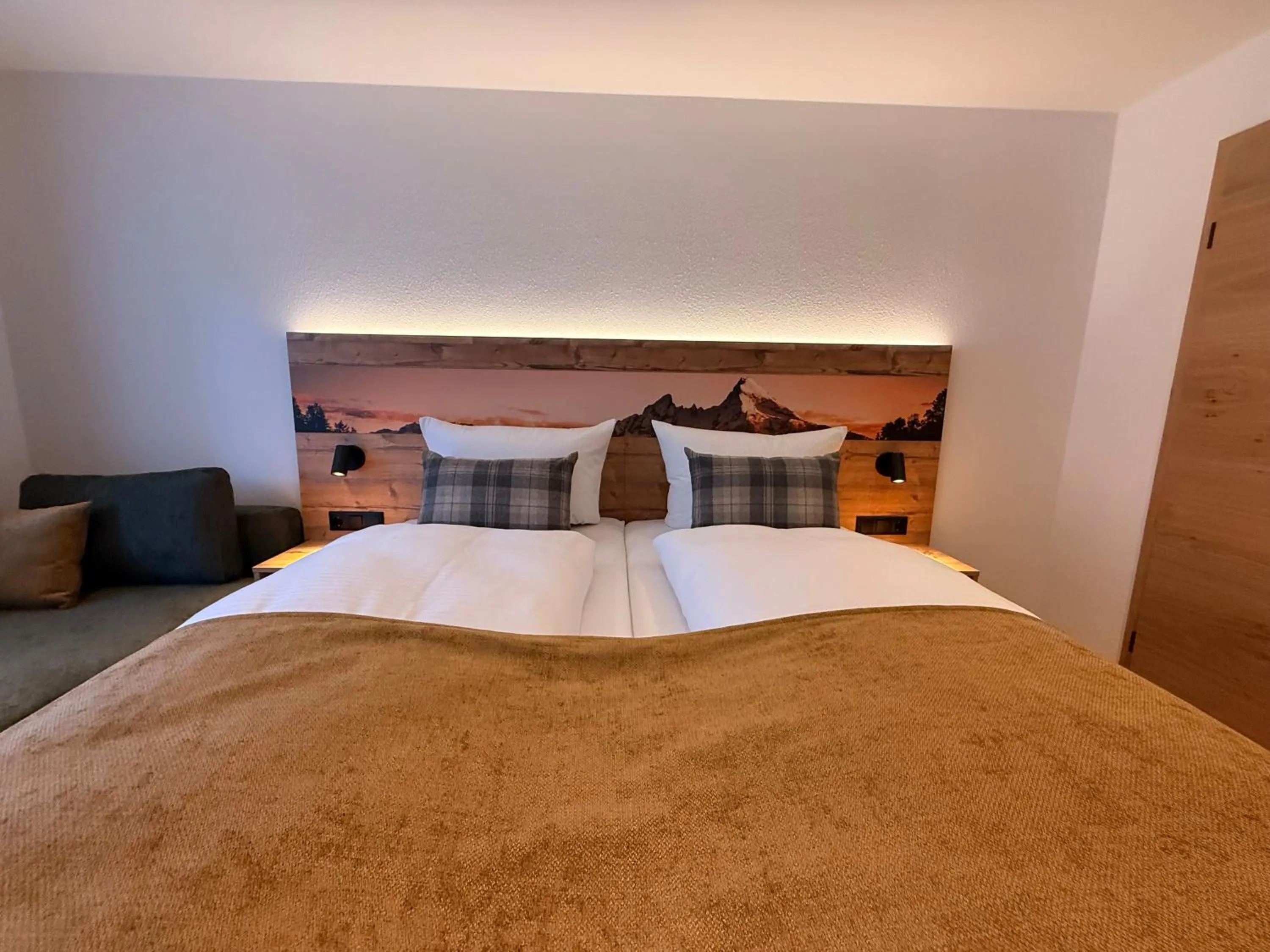 Bed in Gasthof Und Hotel Maria Gern