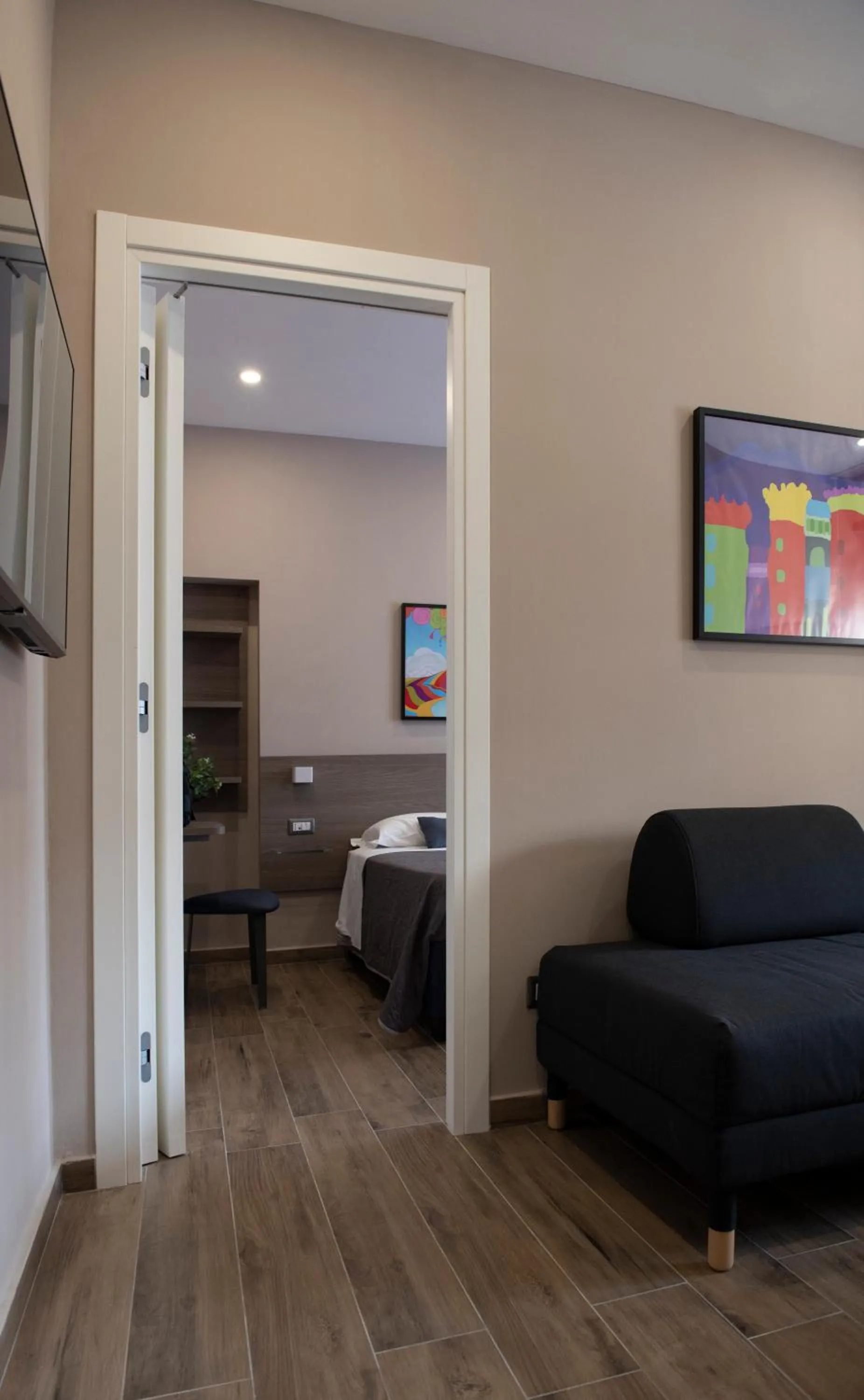 Photo of the whole room, Bed in Famalu apartments