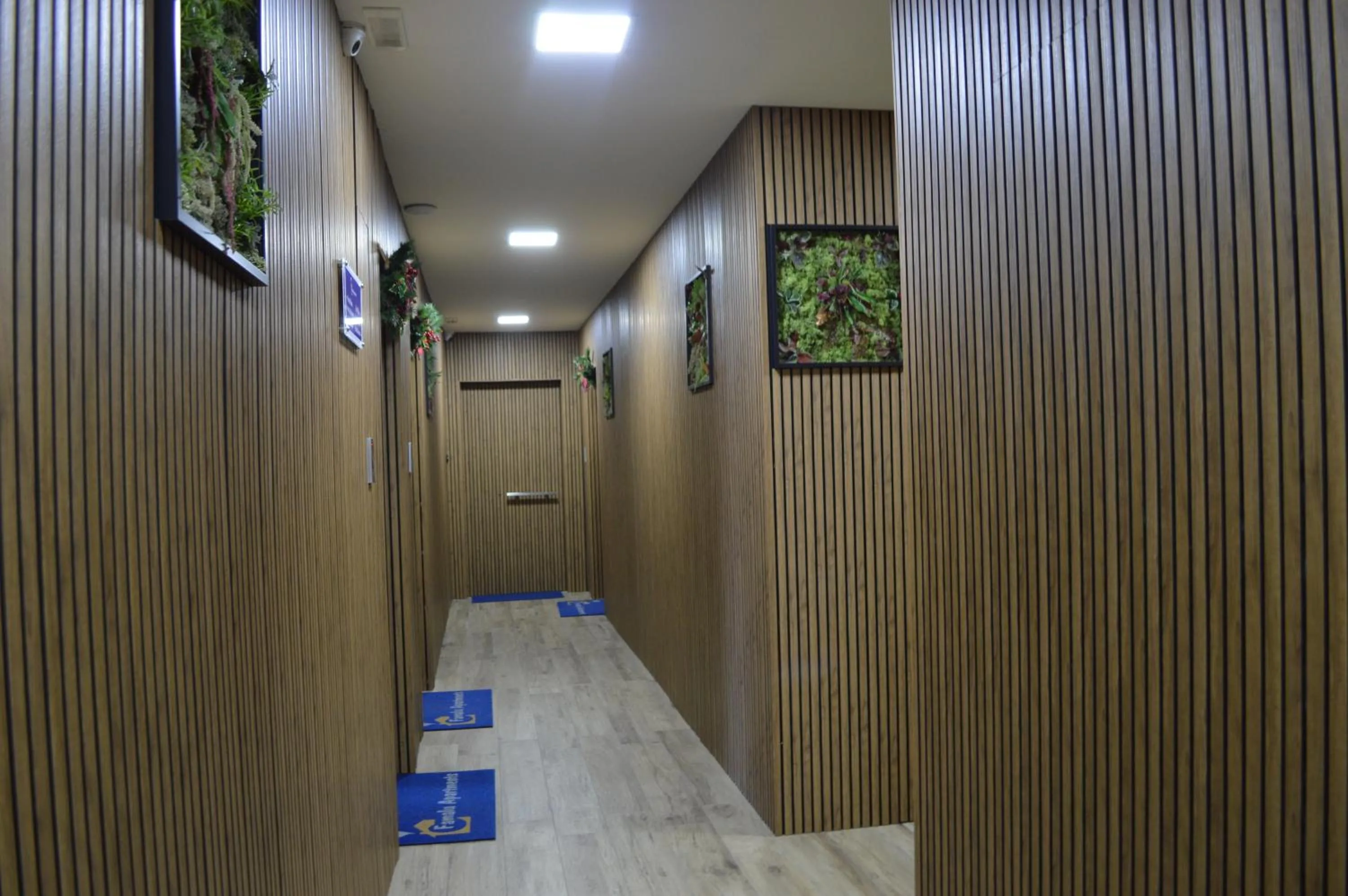 Inner courtyard view in Famalu apartments