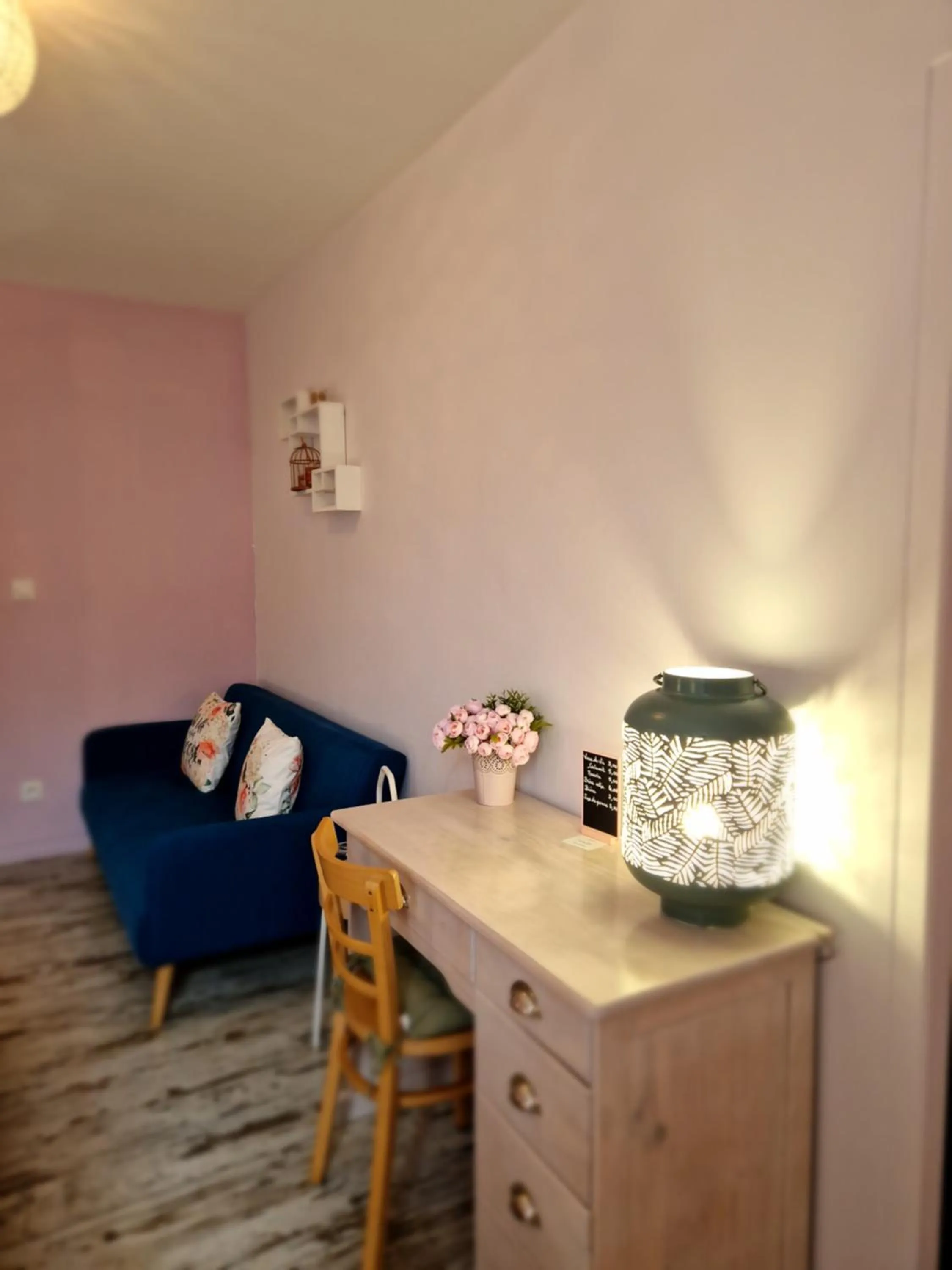 Seating area in Chambres d'hôtes Une autre maison