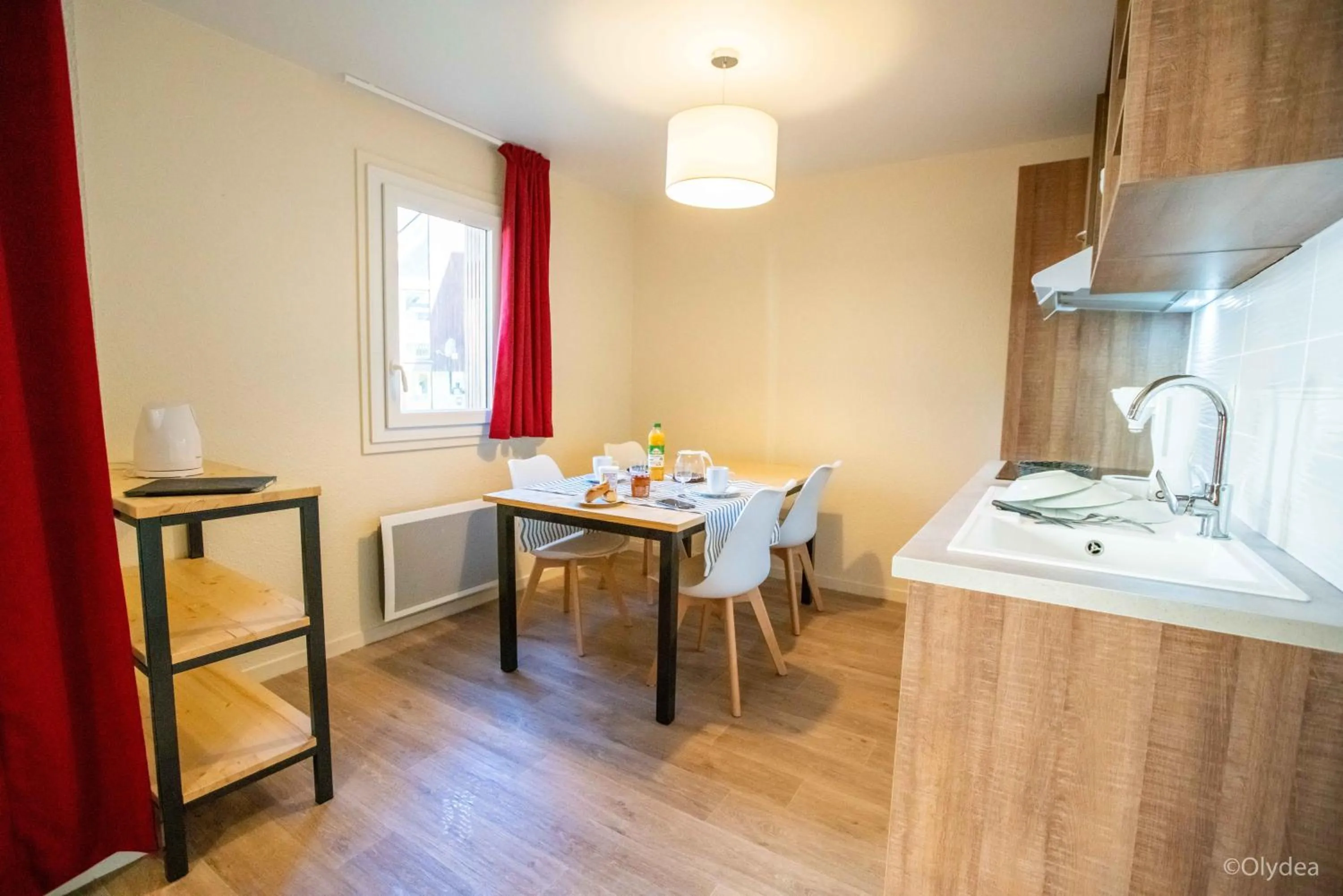 Kitchen or kitchenette in Olydea Saint-Colomban-des-Villards