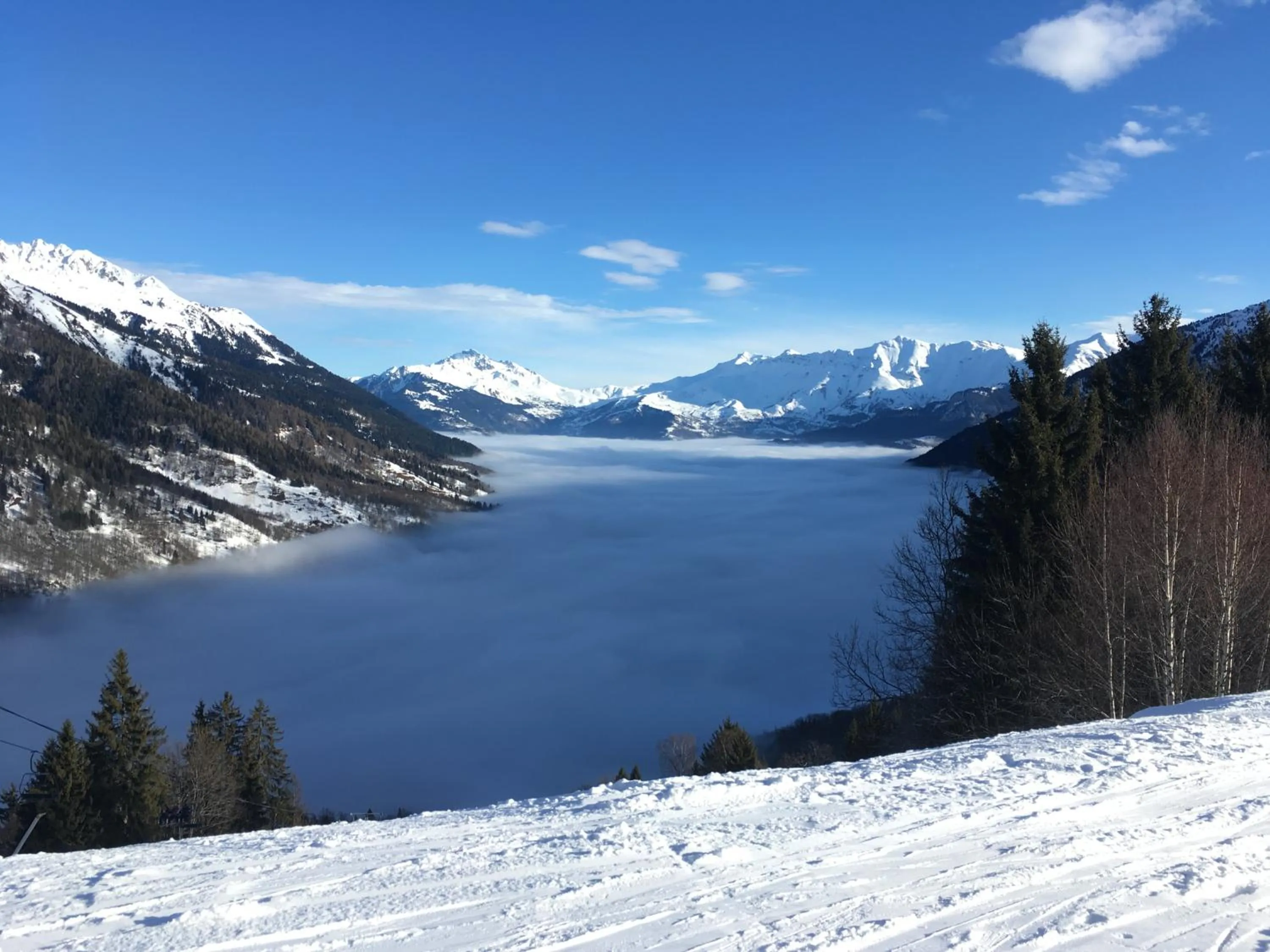 Natural landscape in Olydea Saint-Colomban-des-Villards