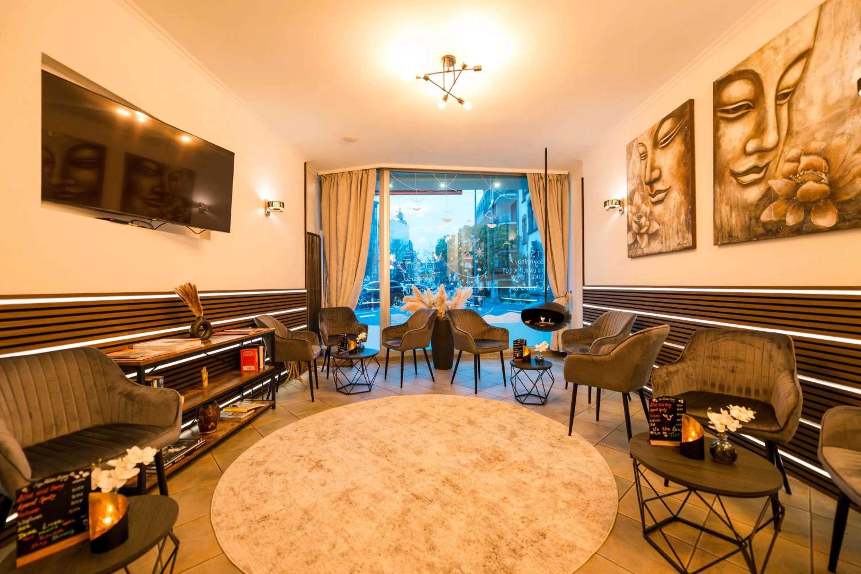 Lobby or reception in City Hotel Mercator