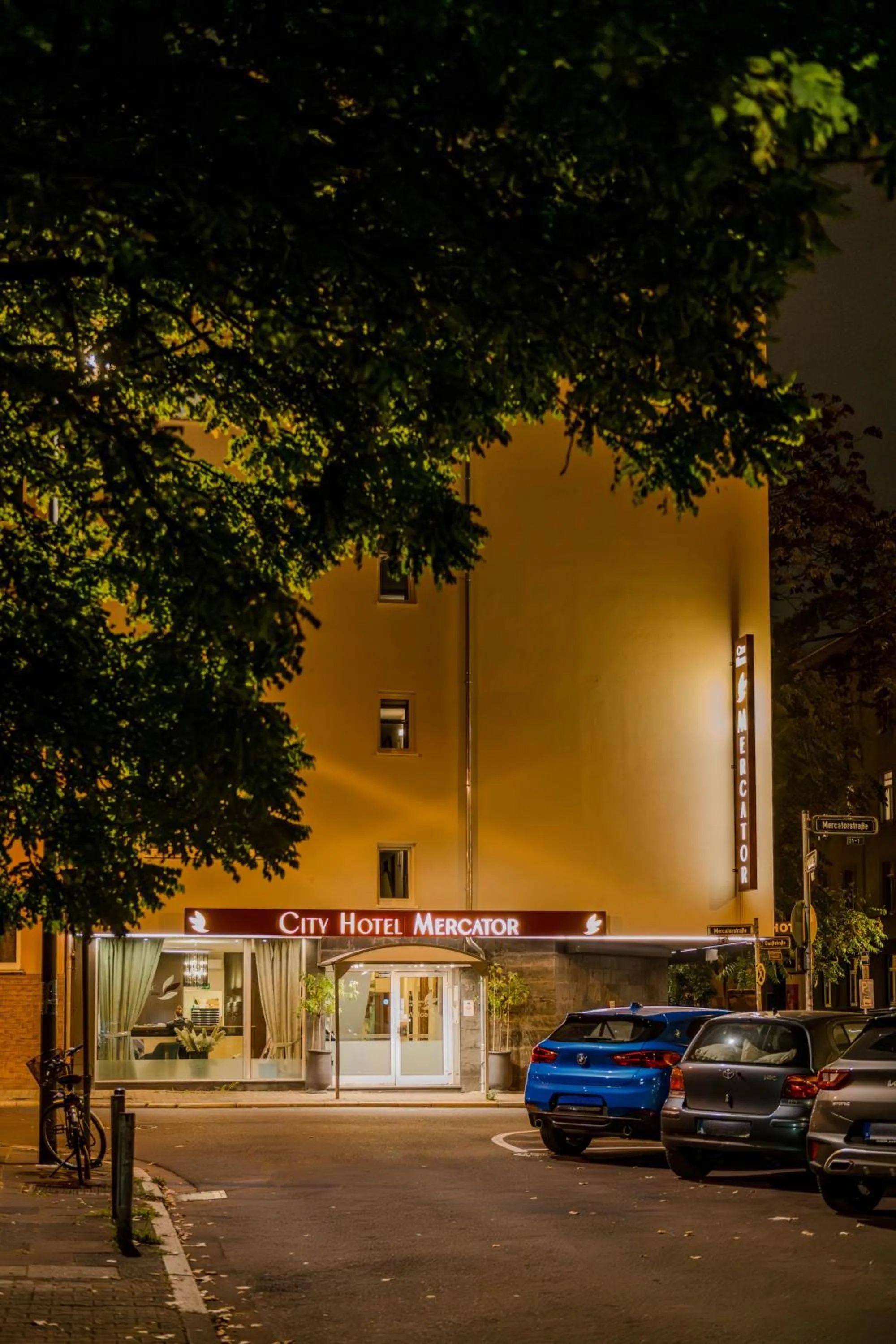 Property building in City Hotel Mercator