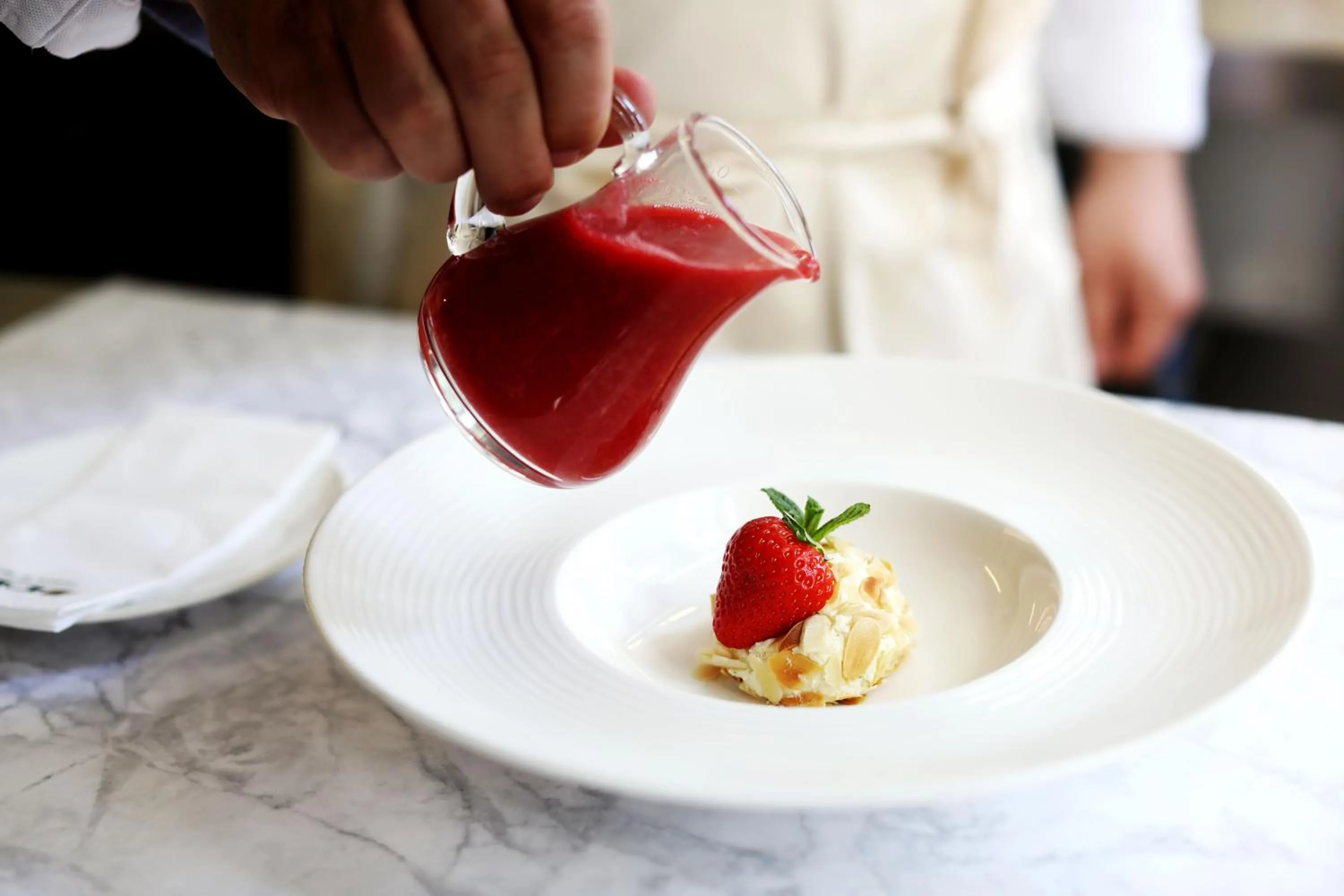 Restaurant/places to eat in Parkhotel Traunstein