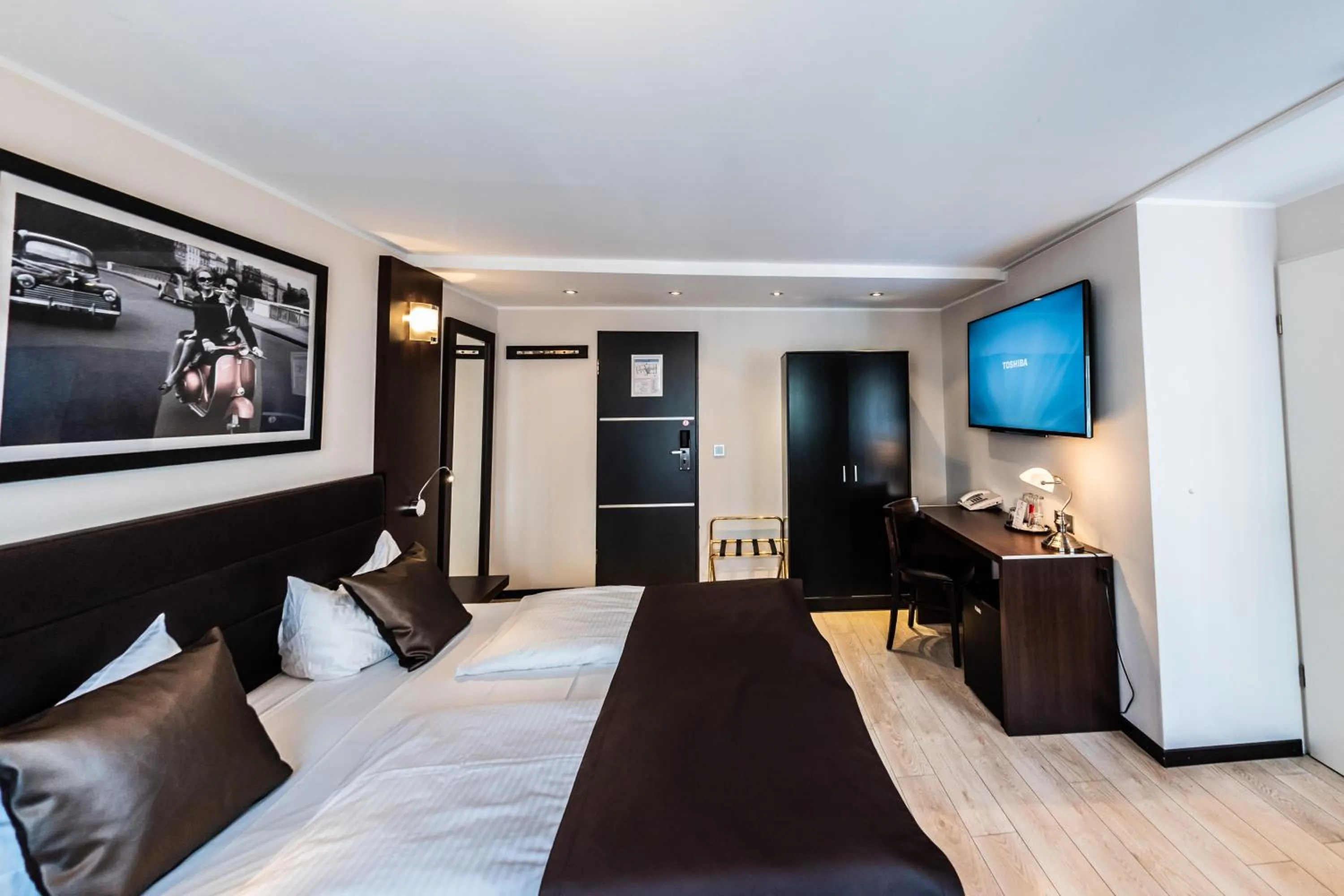 Bed in Mauritius Komfort Hotel in der Altstadt