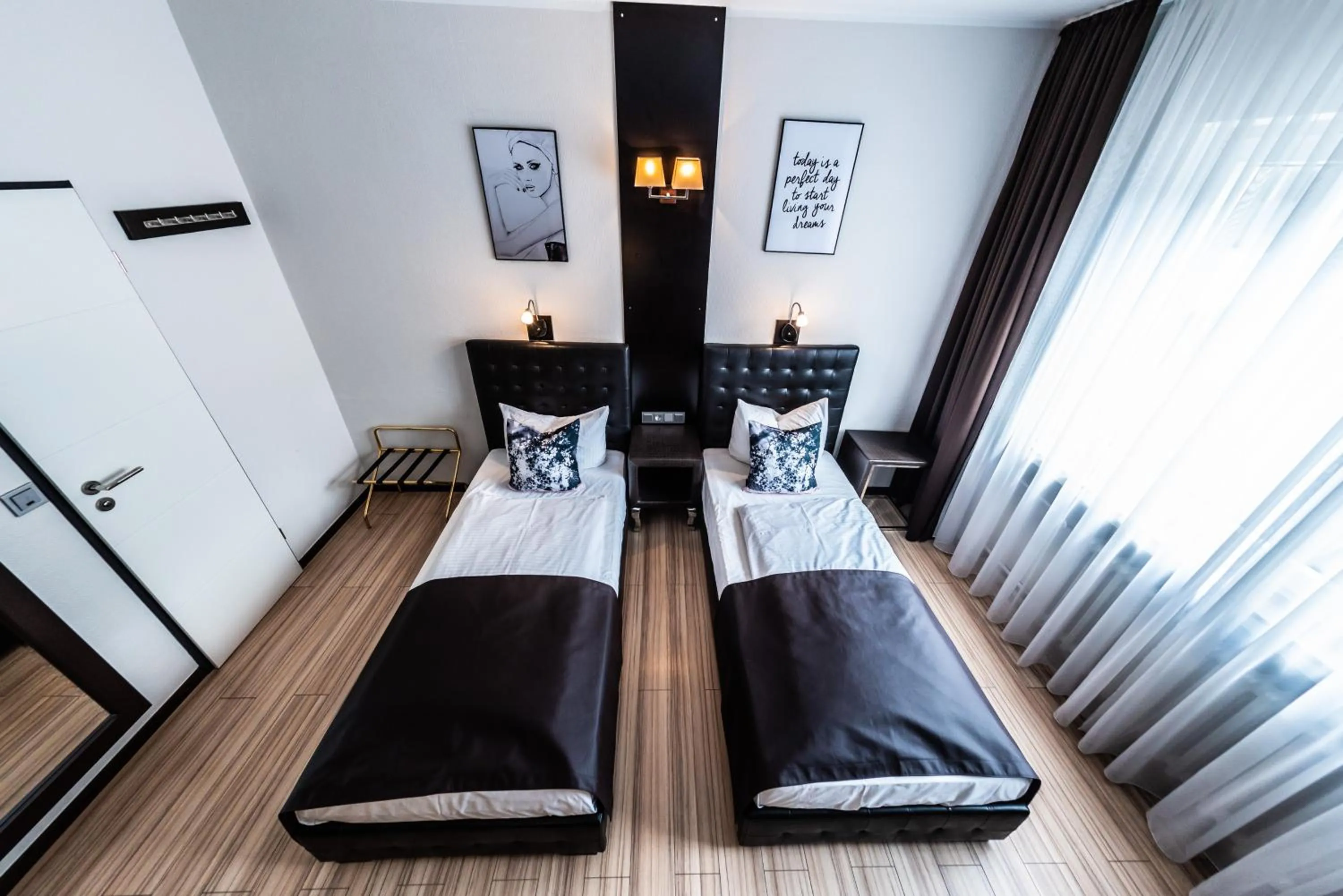 Bed in Mauritius Komfort Hotel in der Altstadt