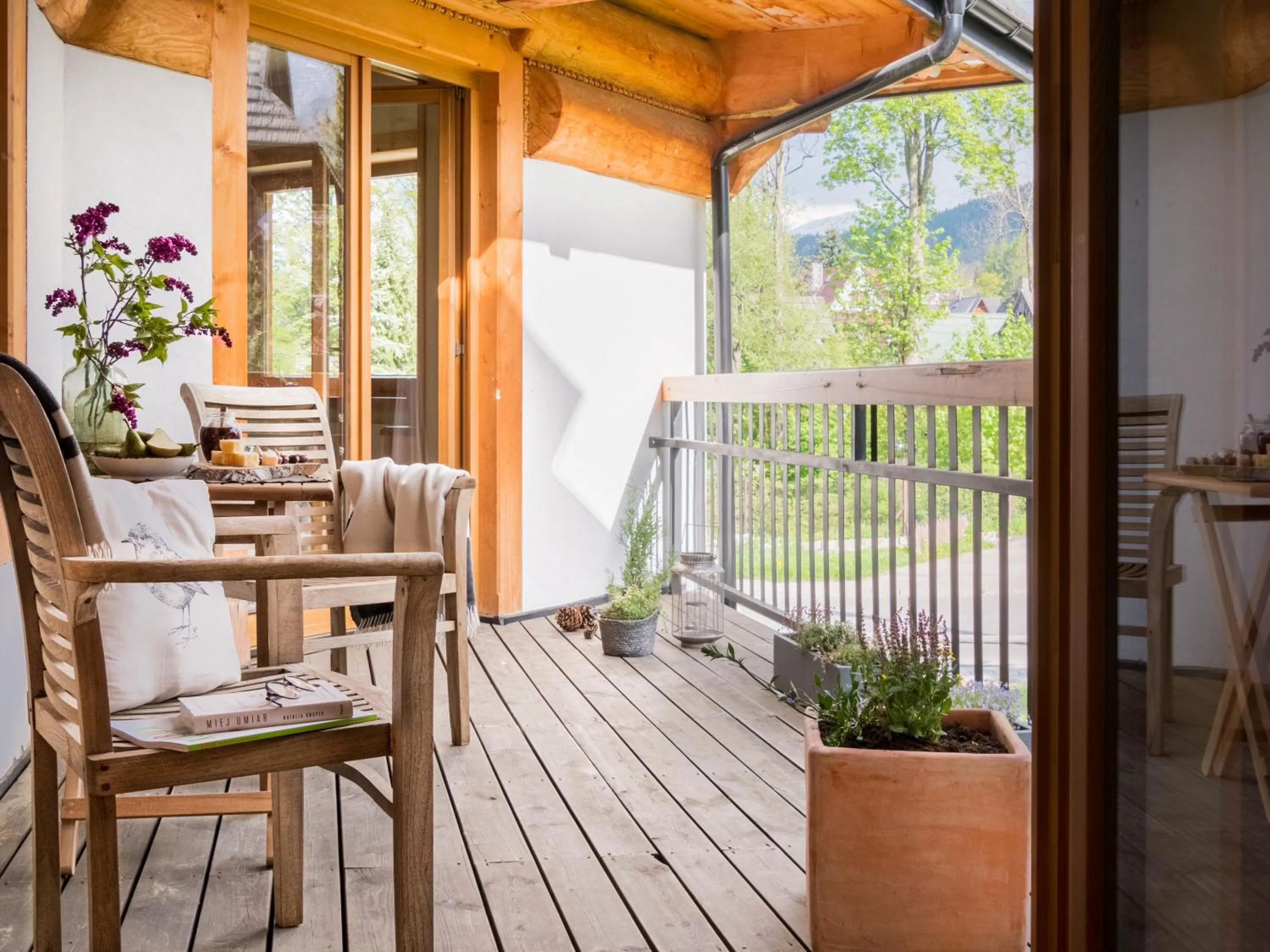 Balcony/Terrace in Willa Mirwa