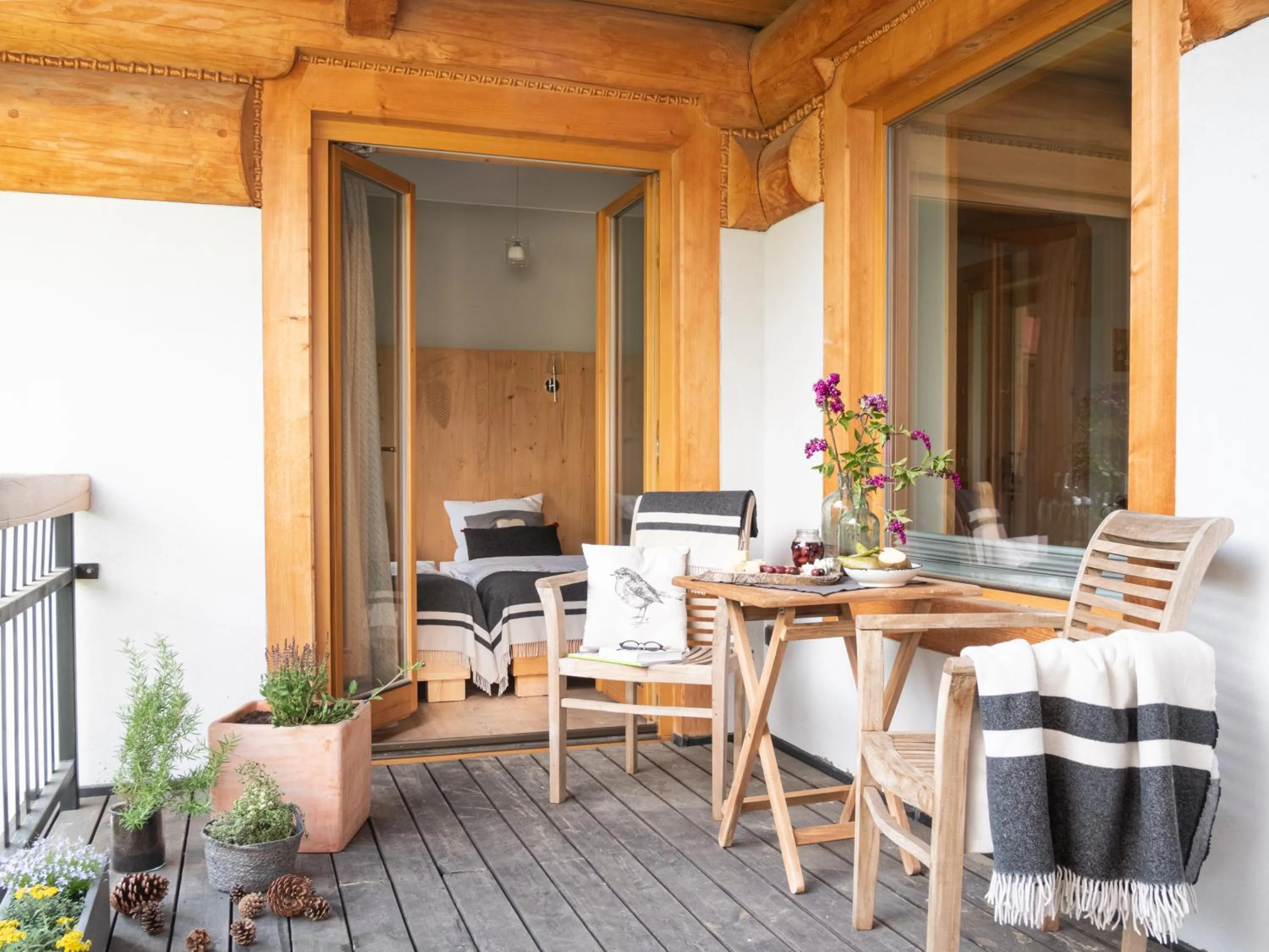 Balcony/Terrace in Willa Mirwa