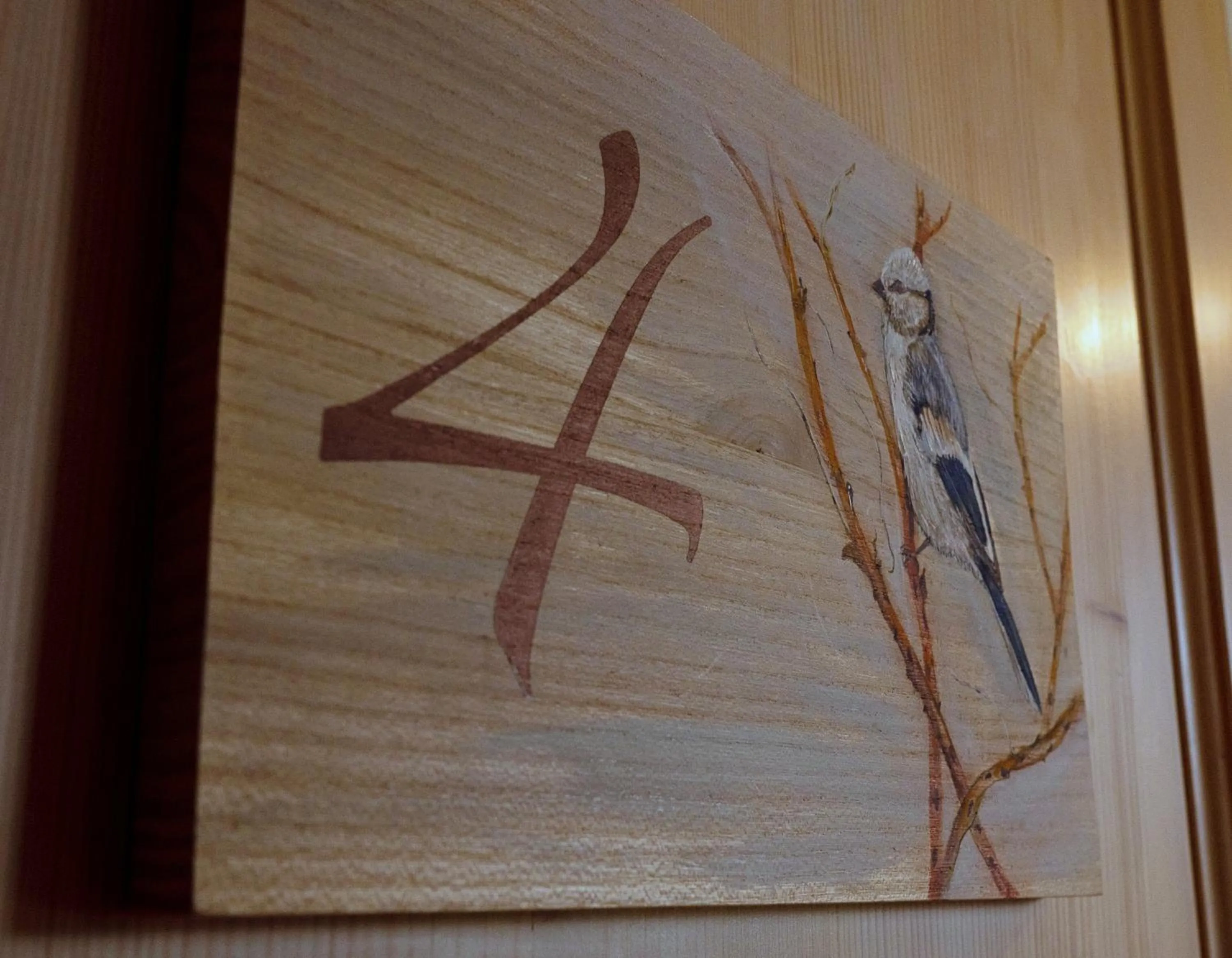 Decorative detail in Willa Mirwa