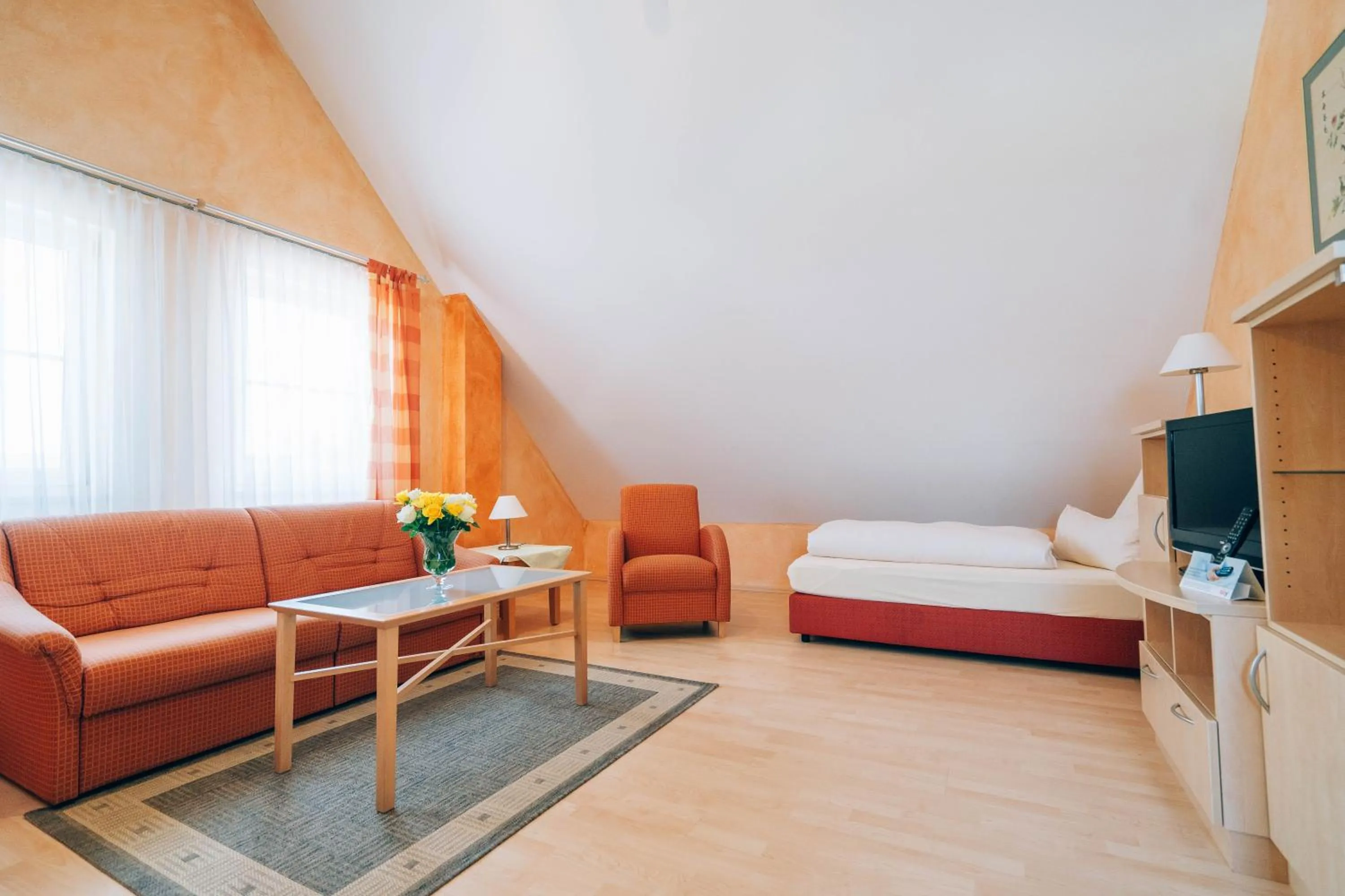 Photo of the whole room, Bed in Hotel Abenstal