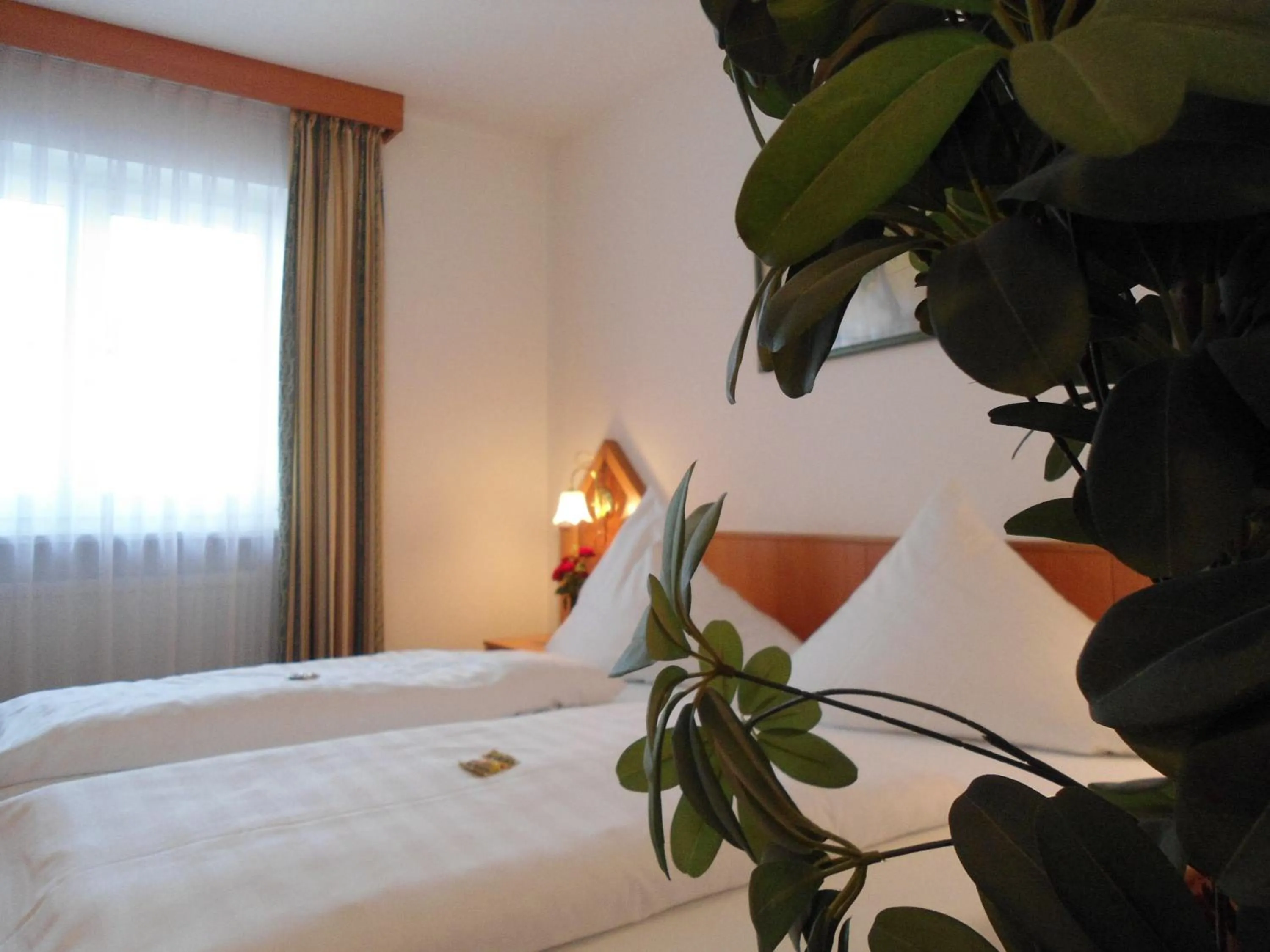 Bed in Hotel Hutzenthaler