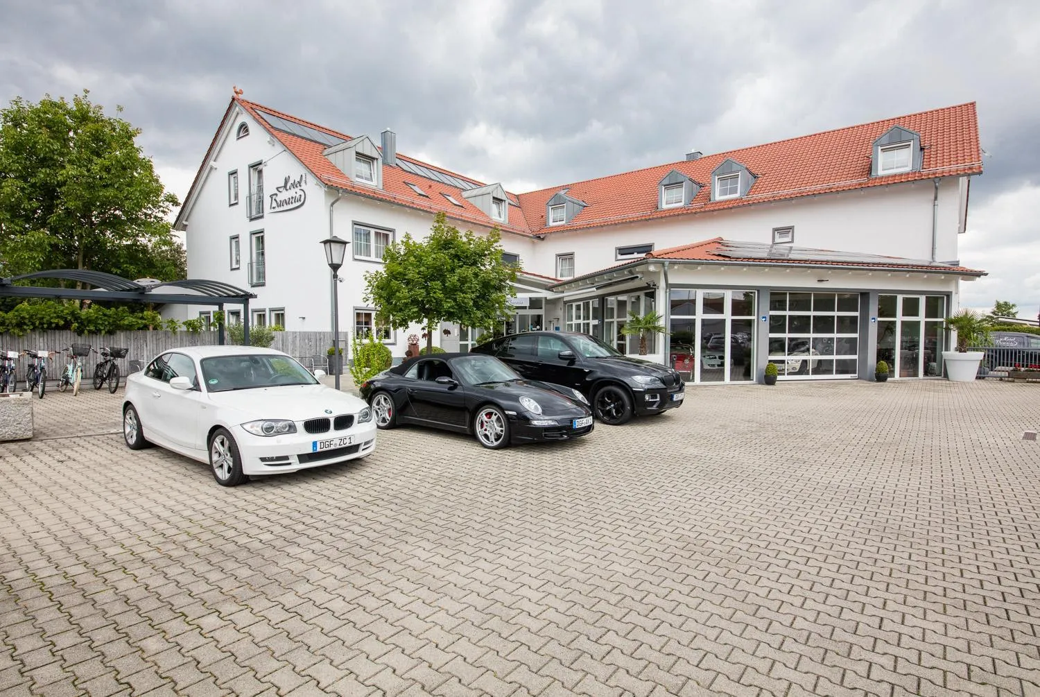 Bird's eye view in Hotel Bavaria