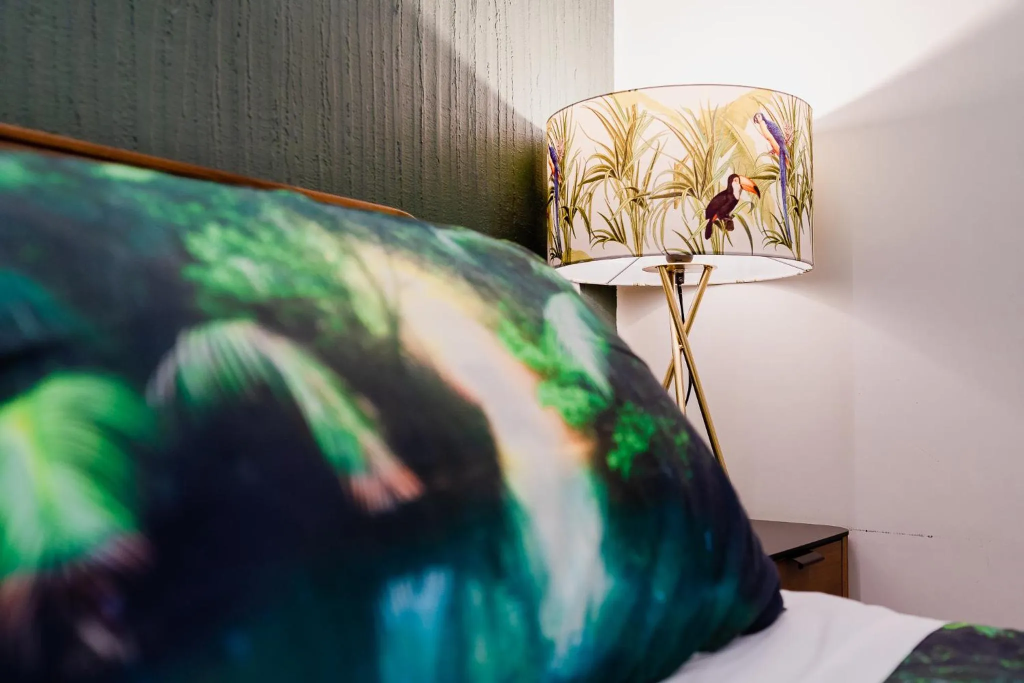 Bed in Le Boutique Luxury Rooms diffused in Historic Center