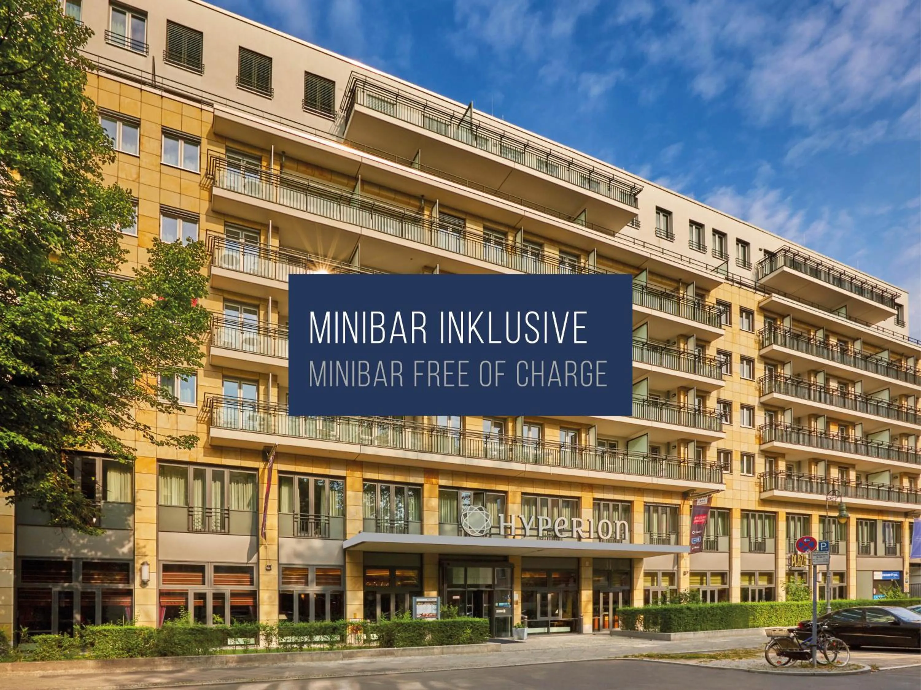 Property building in HYPERION Hotel Berlin