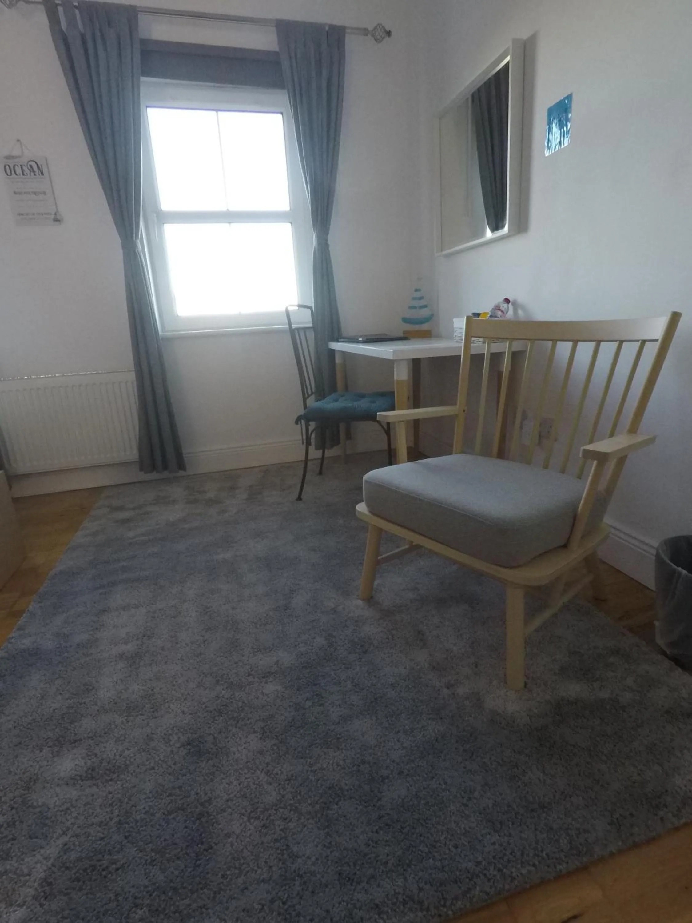 Seating area in Seagull Cottage B&B