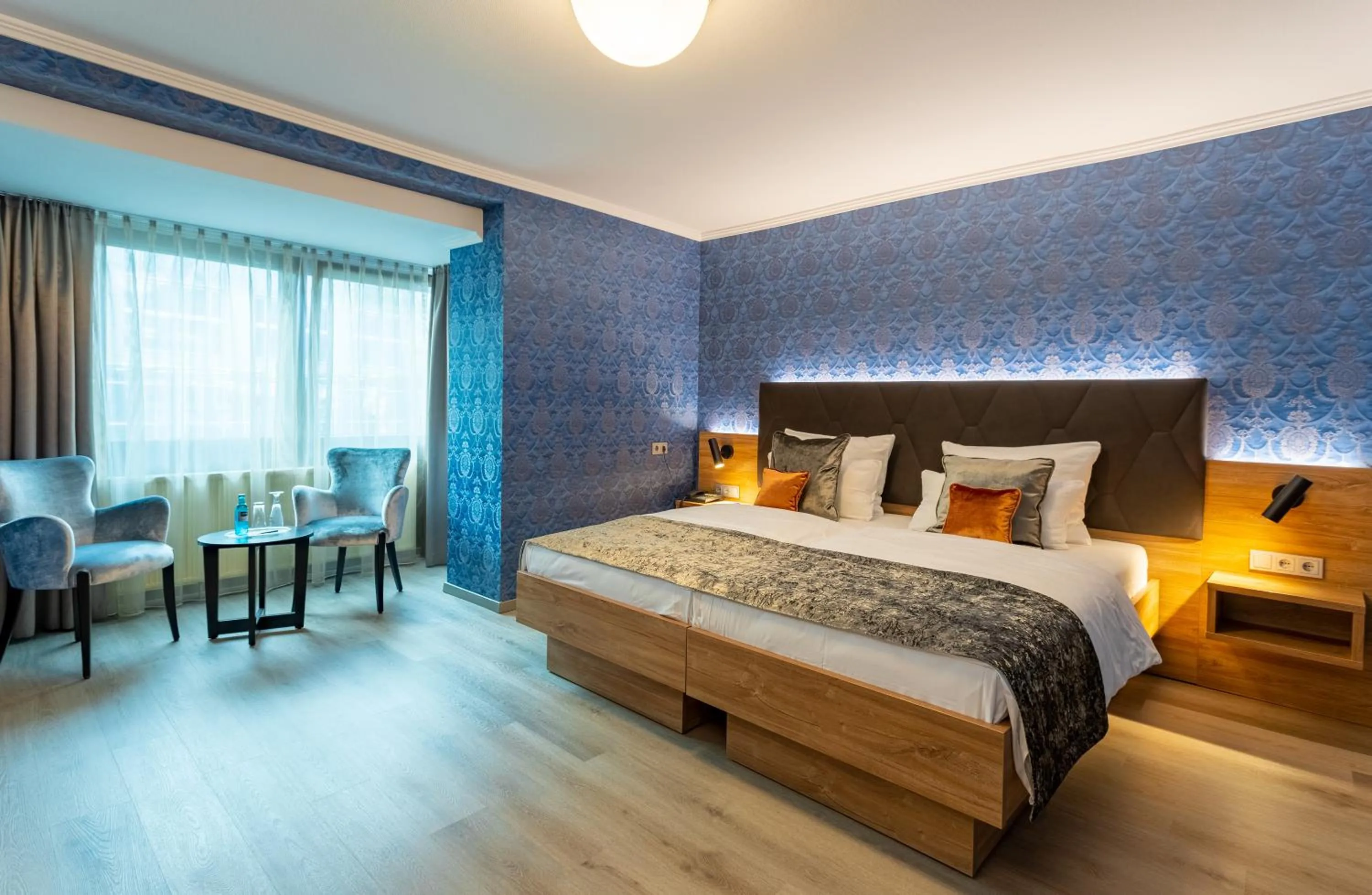 Photo of the whole room, Bed in Villa Westend Hotel an der Messe