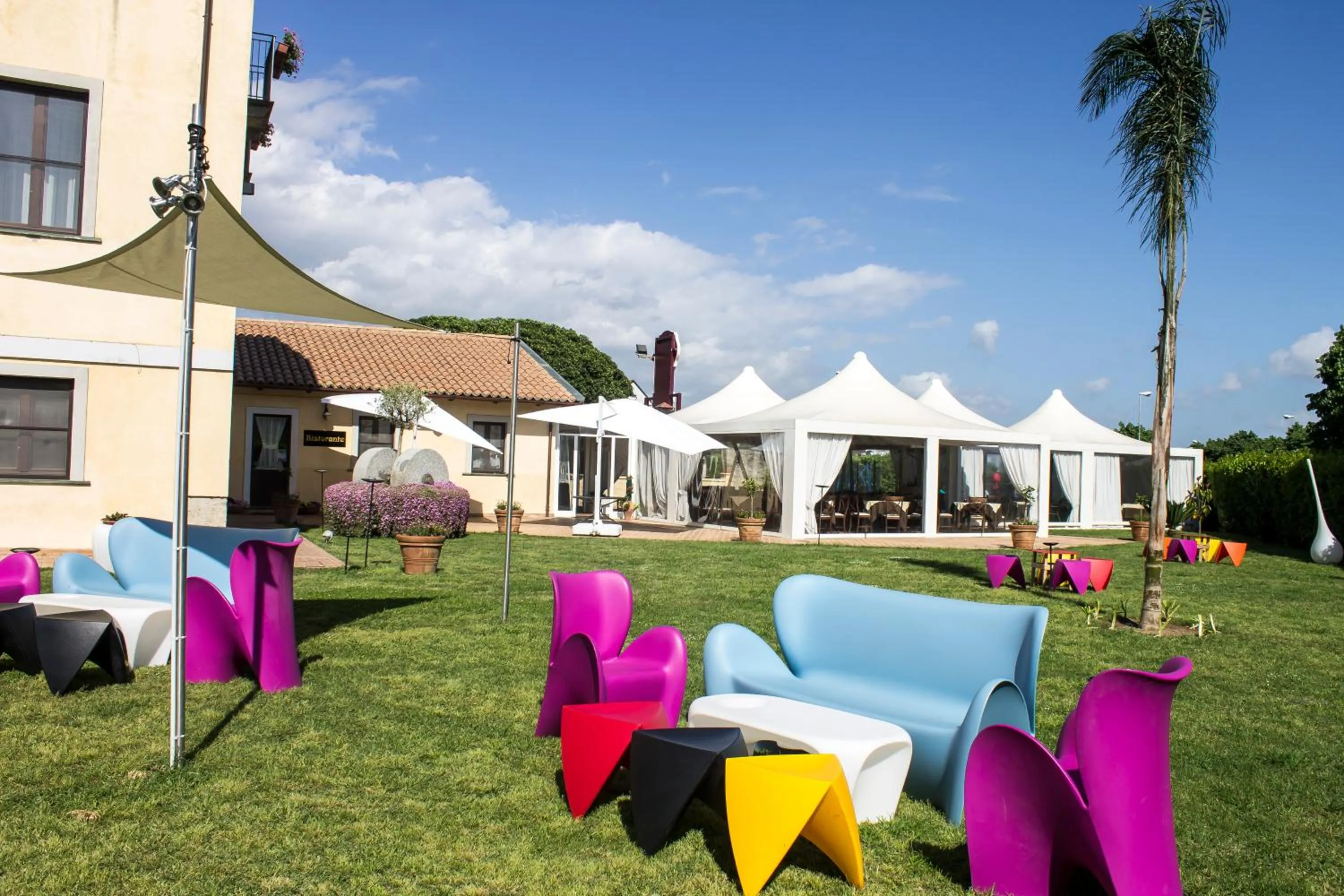 Garden view in I Giardini del Novecento