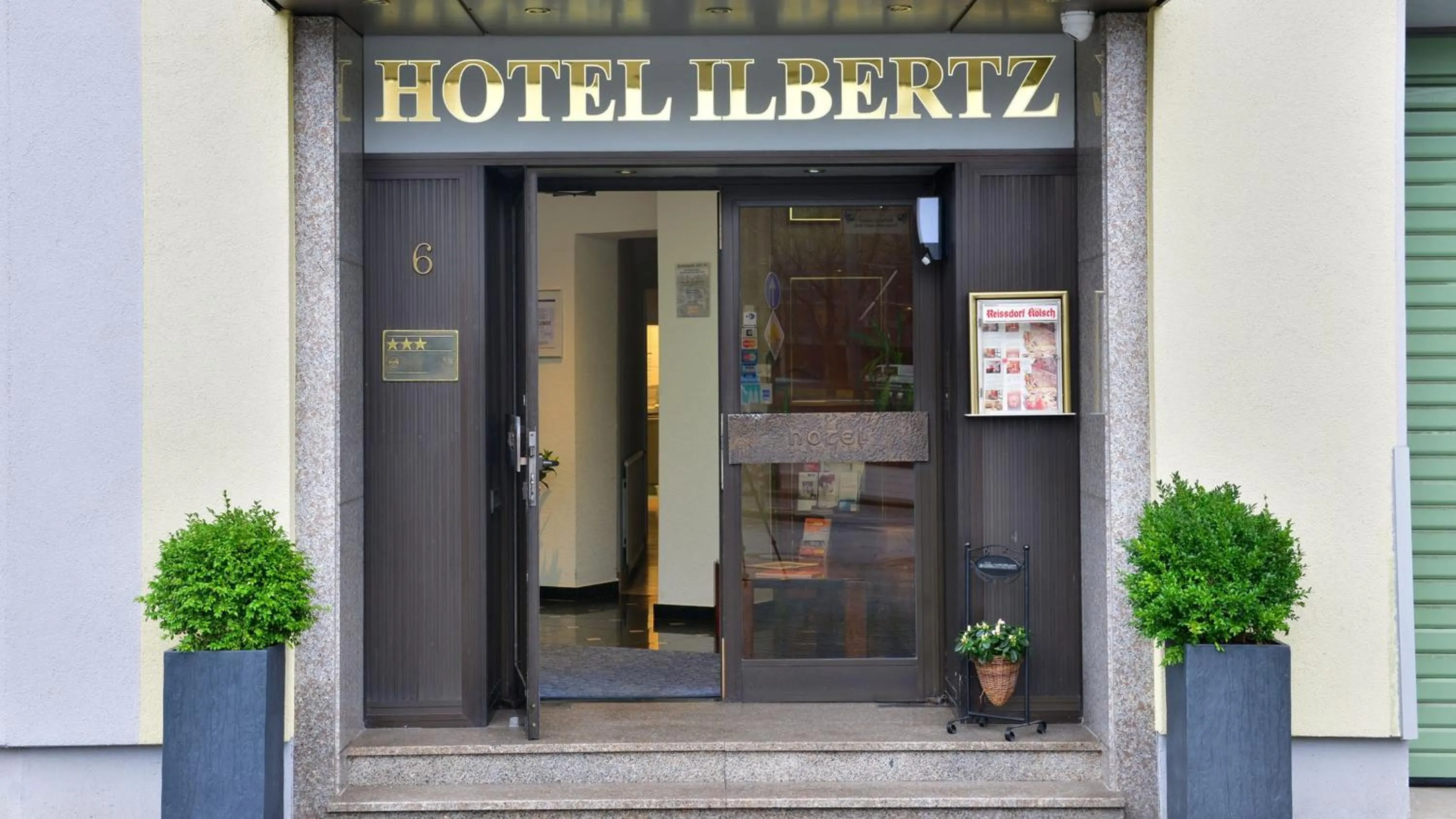 Facade/entrance in Hotel Ilbertz Garni