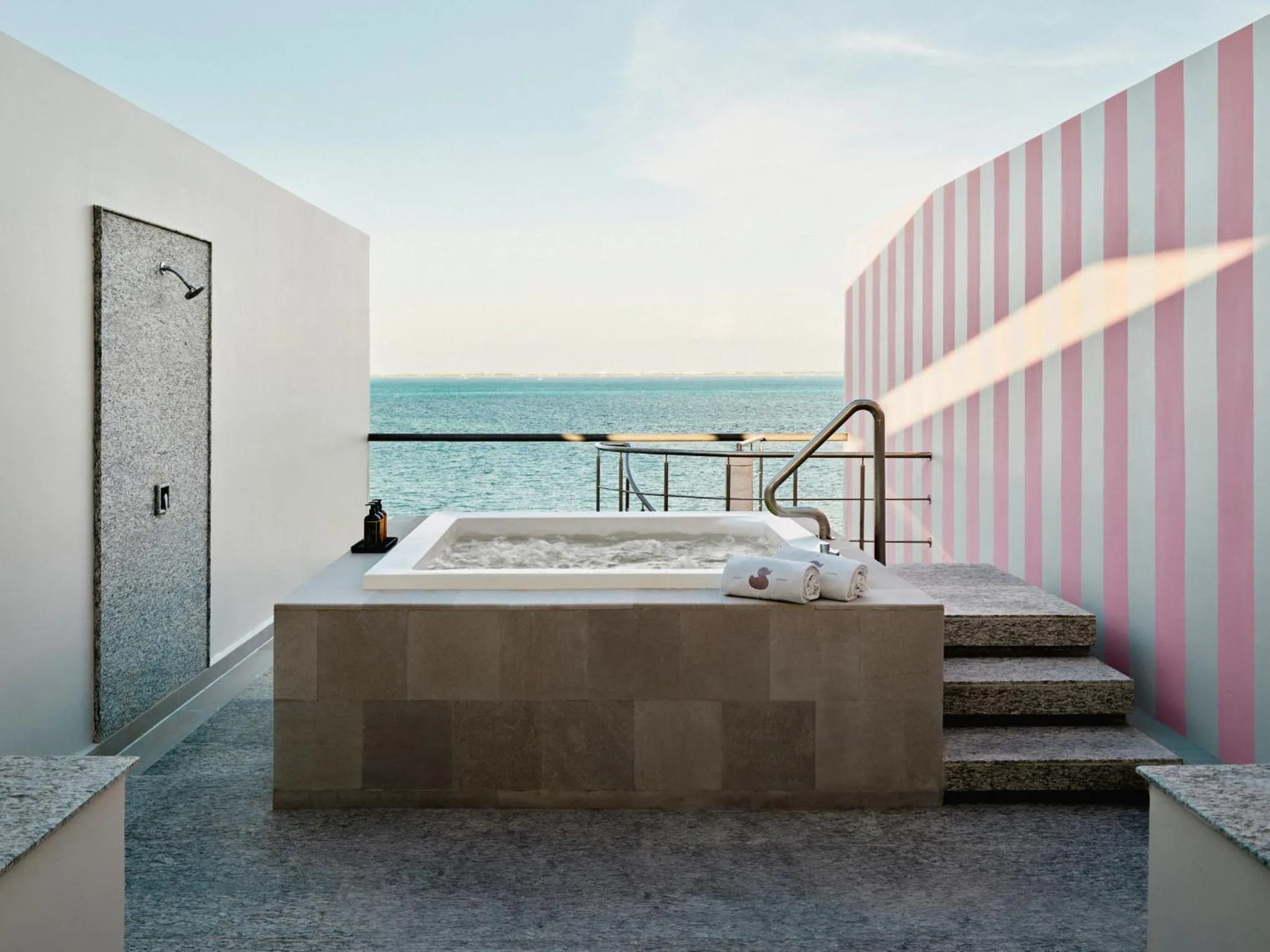 Hot Tub, Bed in SLS Playa Mujeres - ALL Inclusive Collection