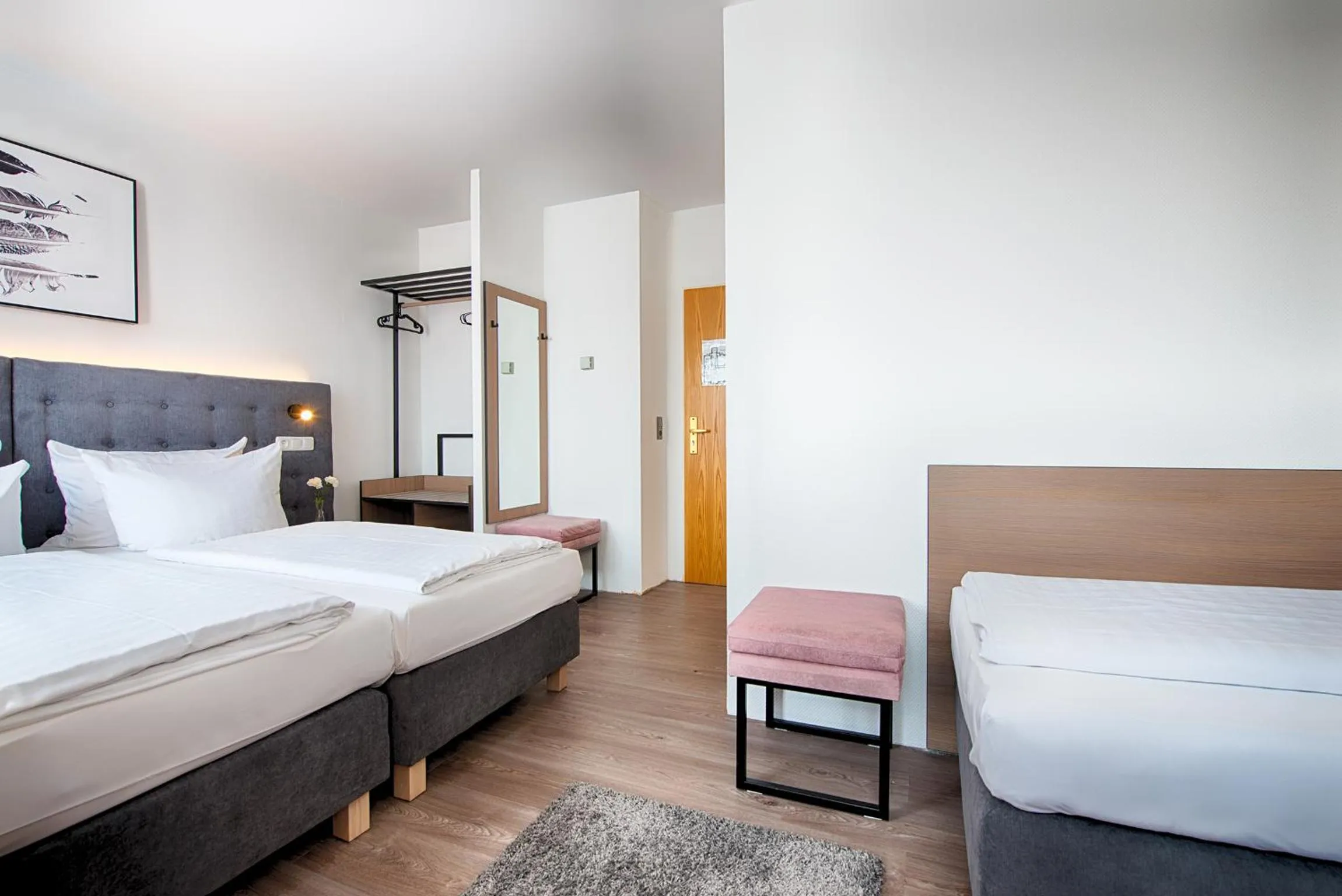 Property building, Bed in Home Hotel