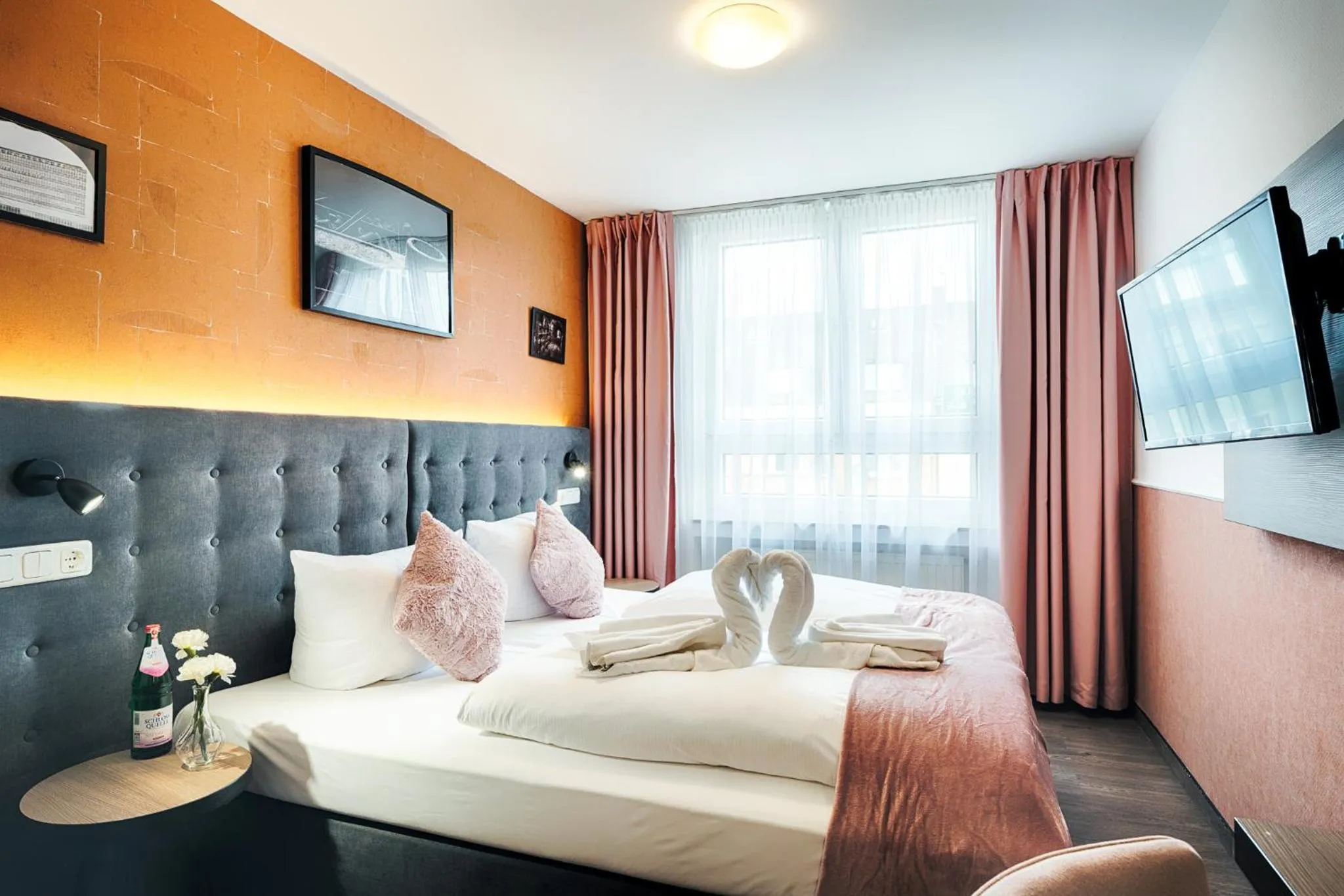 Photo of the whole room, Bed in Home Hotel