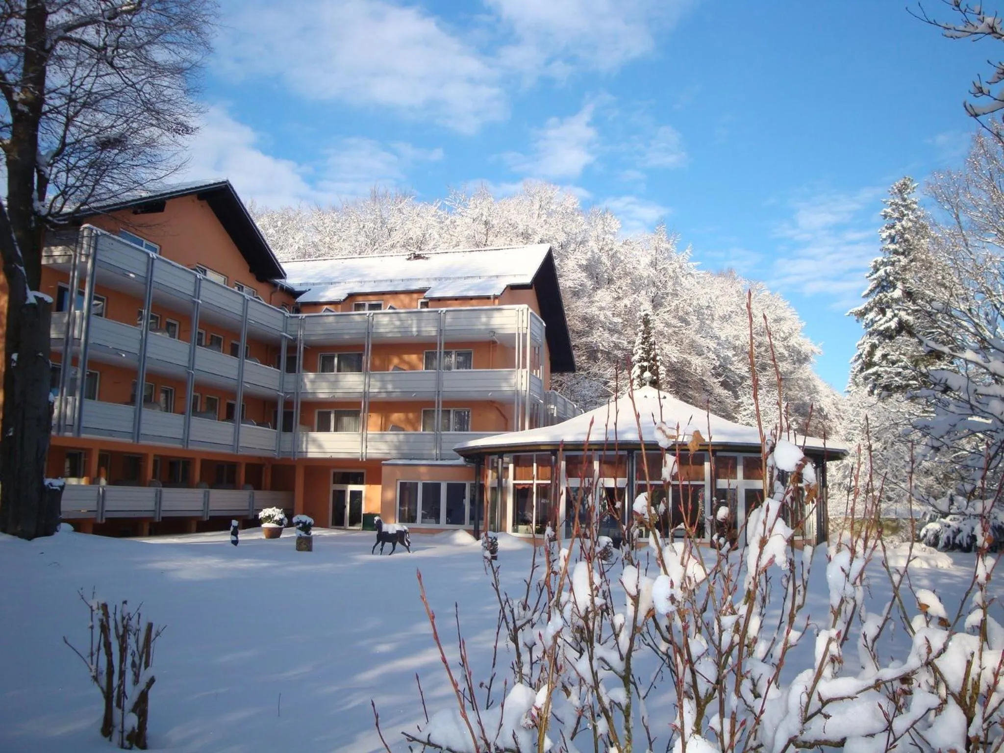 Facade/entrance in PTI Hotel Eichwald