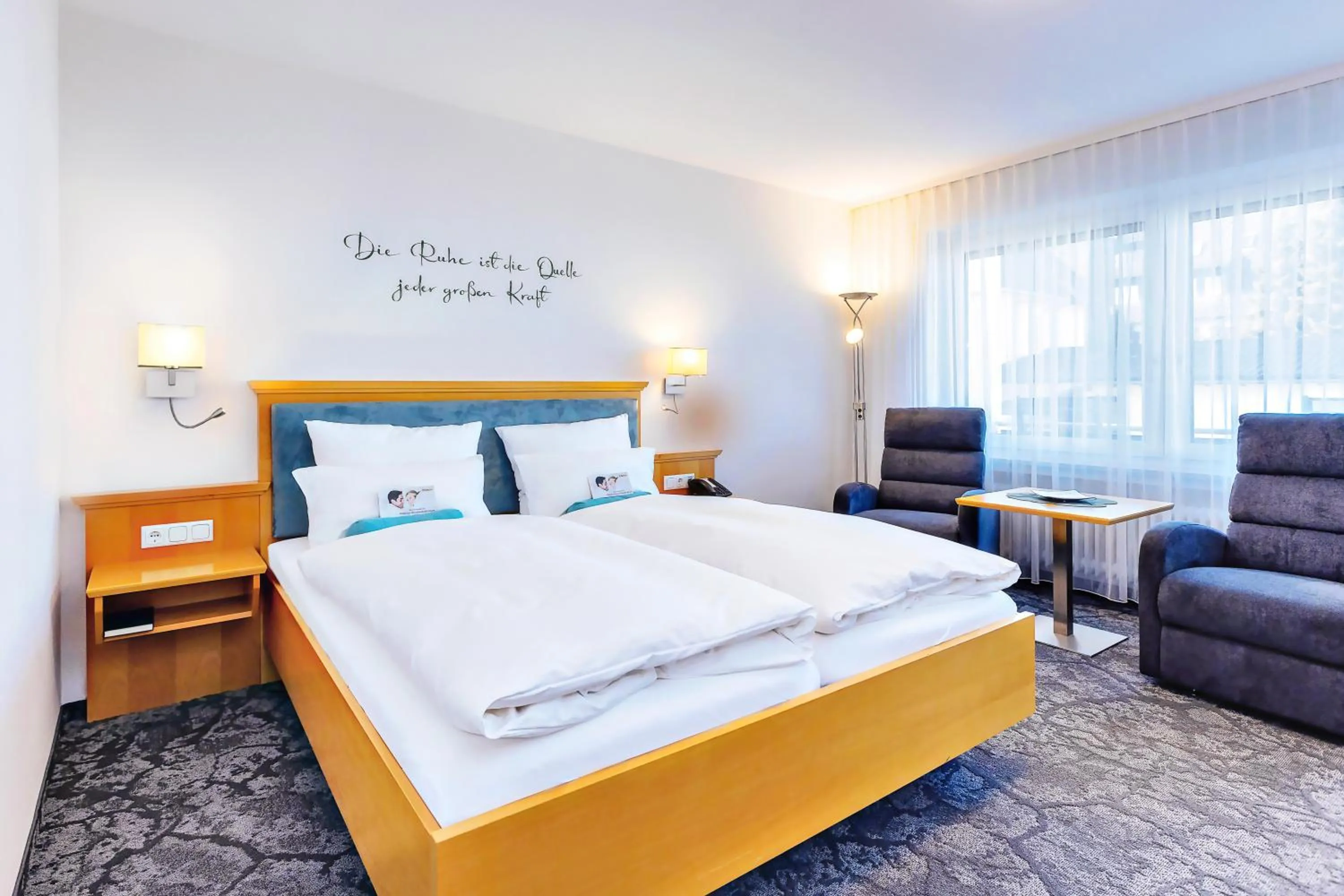 Photo of the whole room, Bed in Kur- und Wellnesshotel Förch