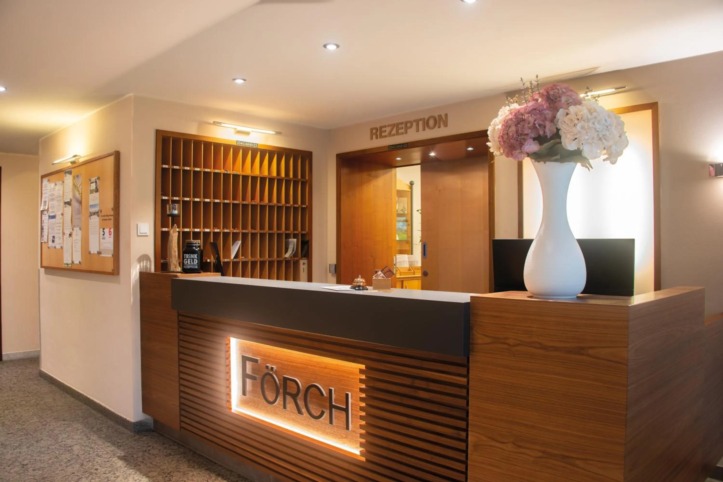 Lobby or reception in Kur- und Wellnesshotel Förch