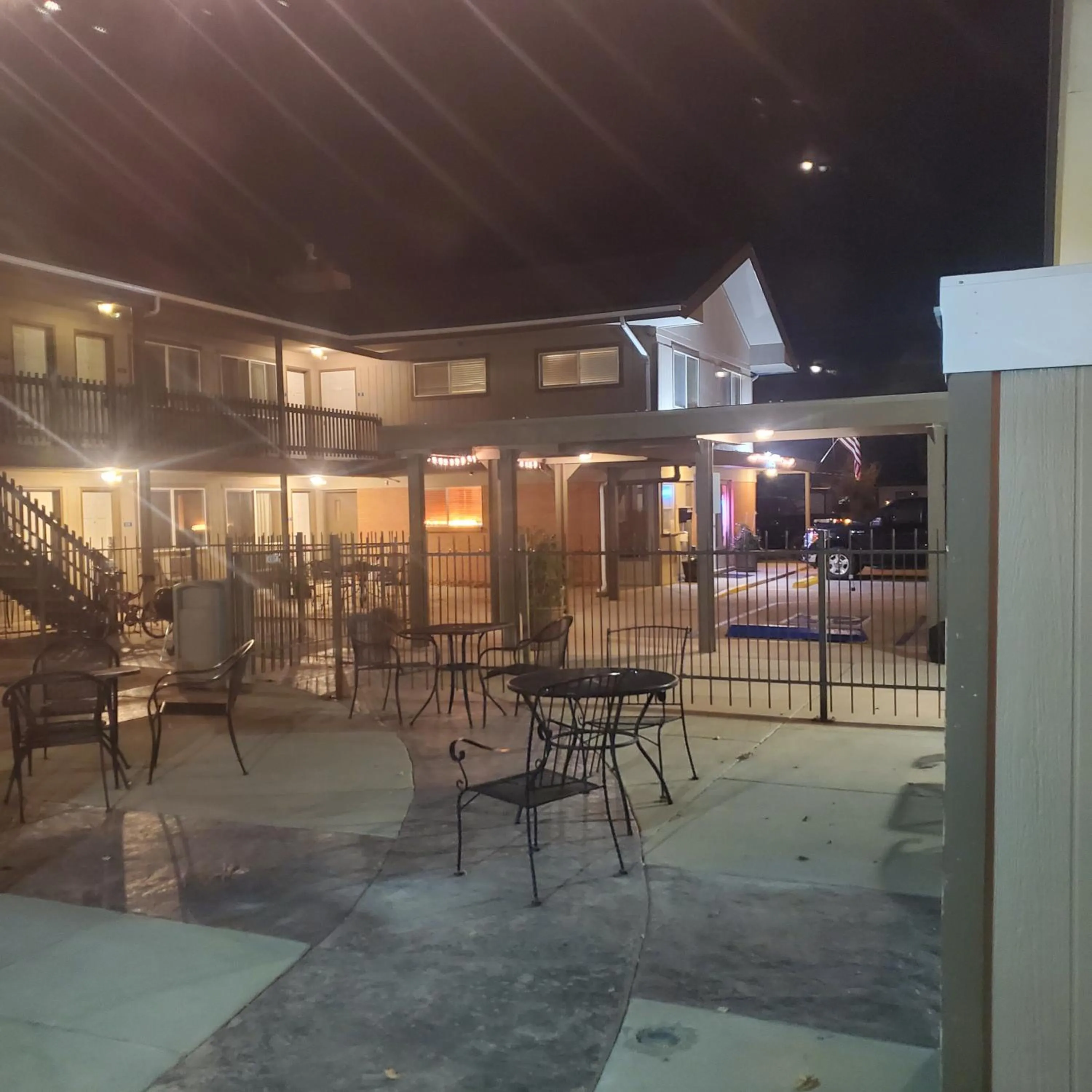 Balcony/Terrace in Terrace Park Inn