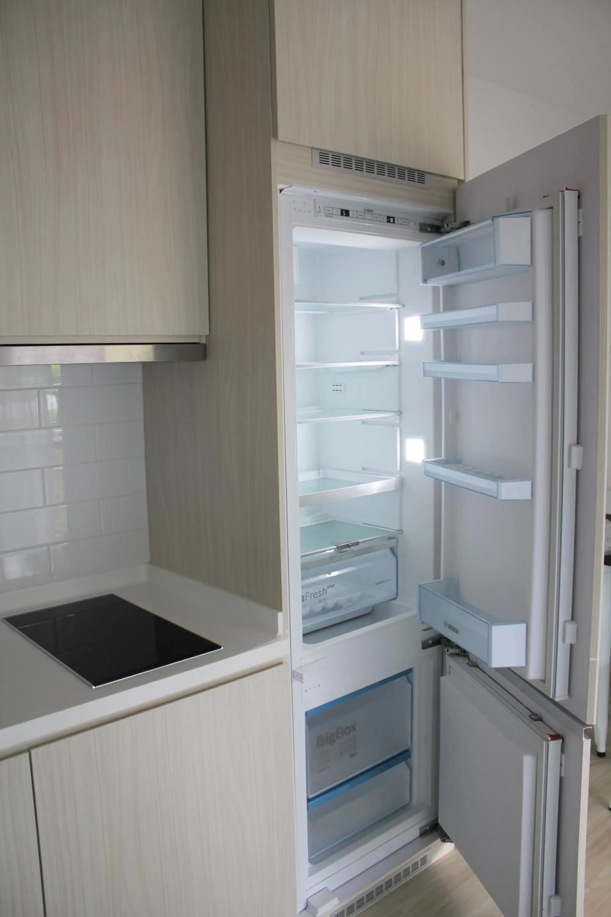 Kitchen or kitchenette in Shipping Container Hotel at Haw Par Villa GoogleMap Address 27 Zehnder Road Taxi and cars can only enter via Zehnder Road