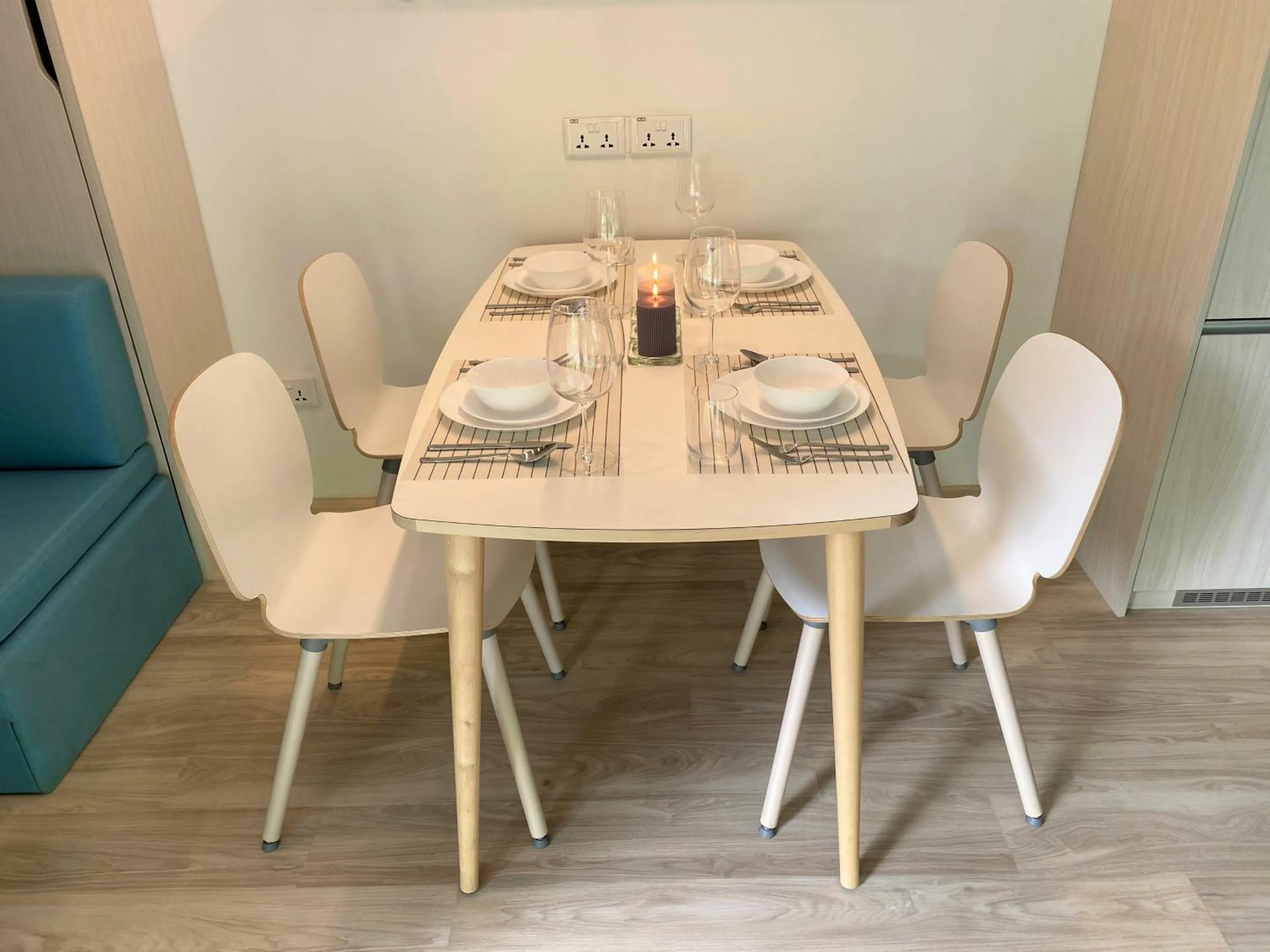 Dining area in Shipping Container Hotel at Haw Par Villa GoogleMap Address 27 Zehnder Road Taxi and cars can only enter via Zehnder Road