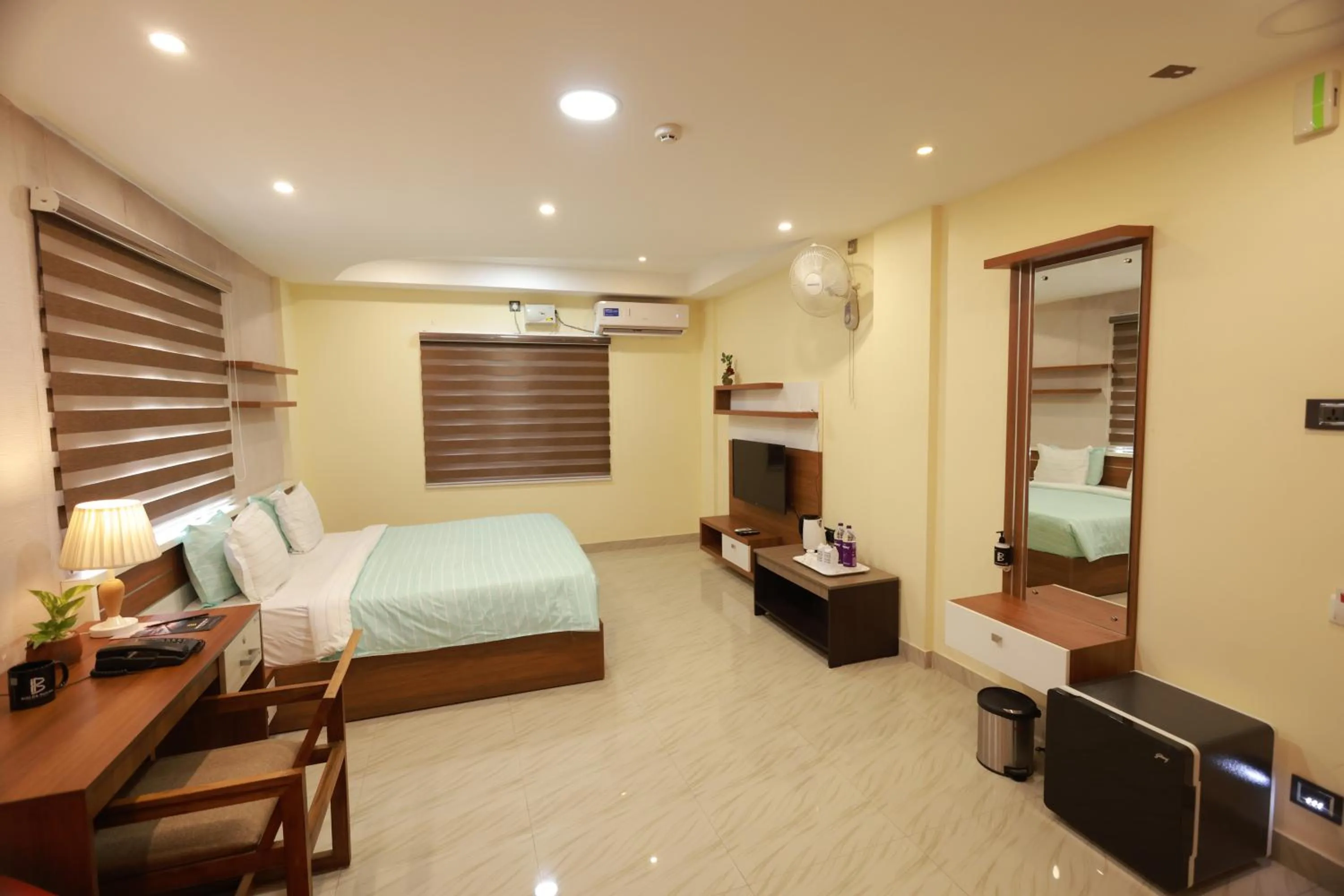 Bedroom, Bed in Builda Park inn