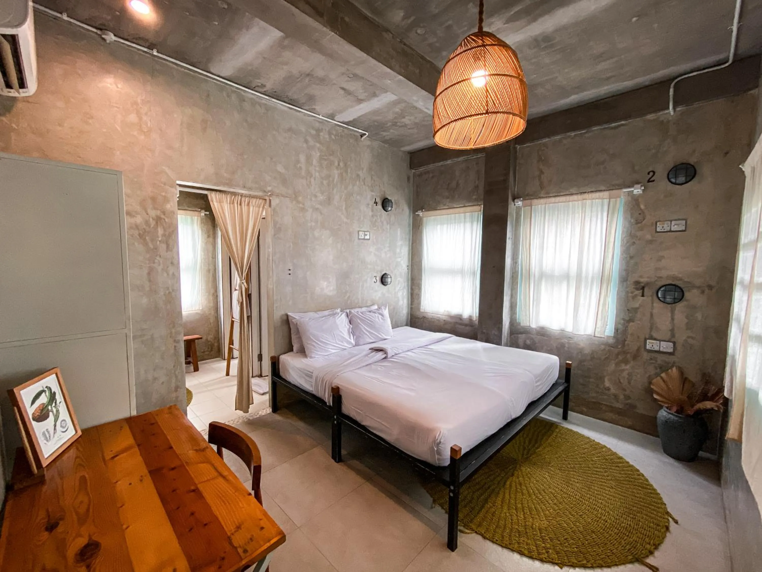 Bedroom in Good Mantra Studio