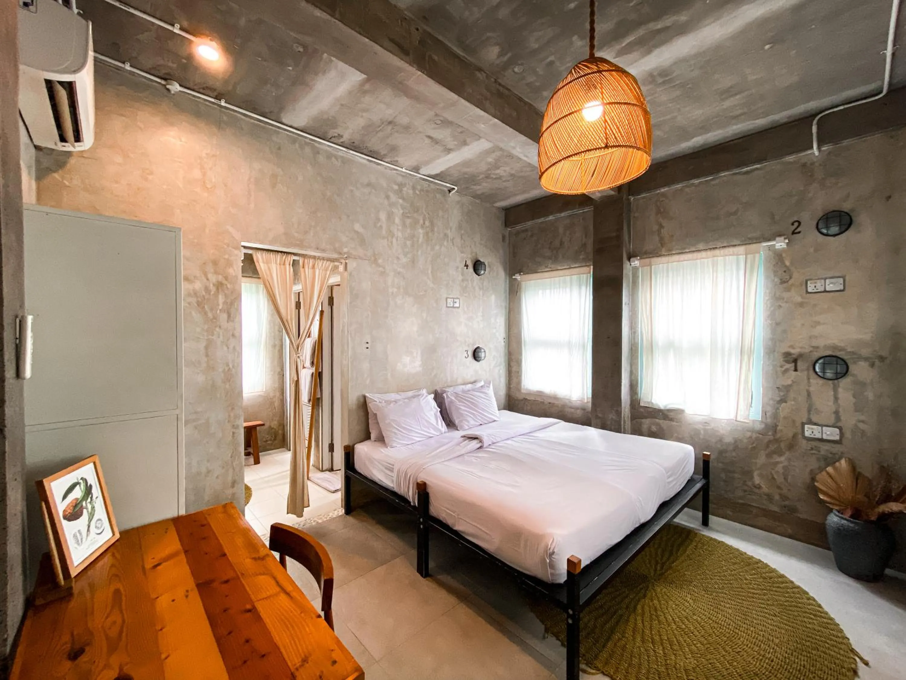 Bedroom in Good Mantra Studio