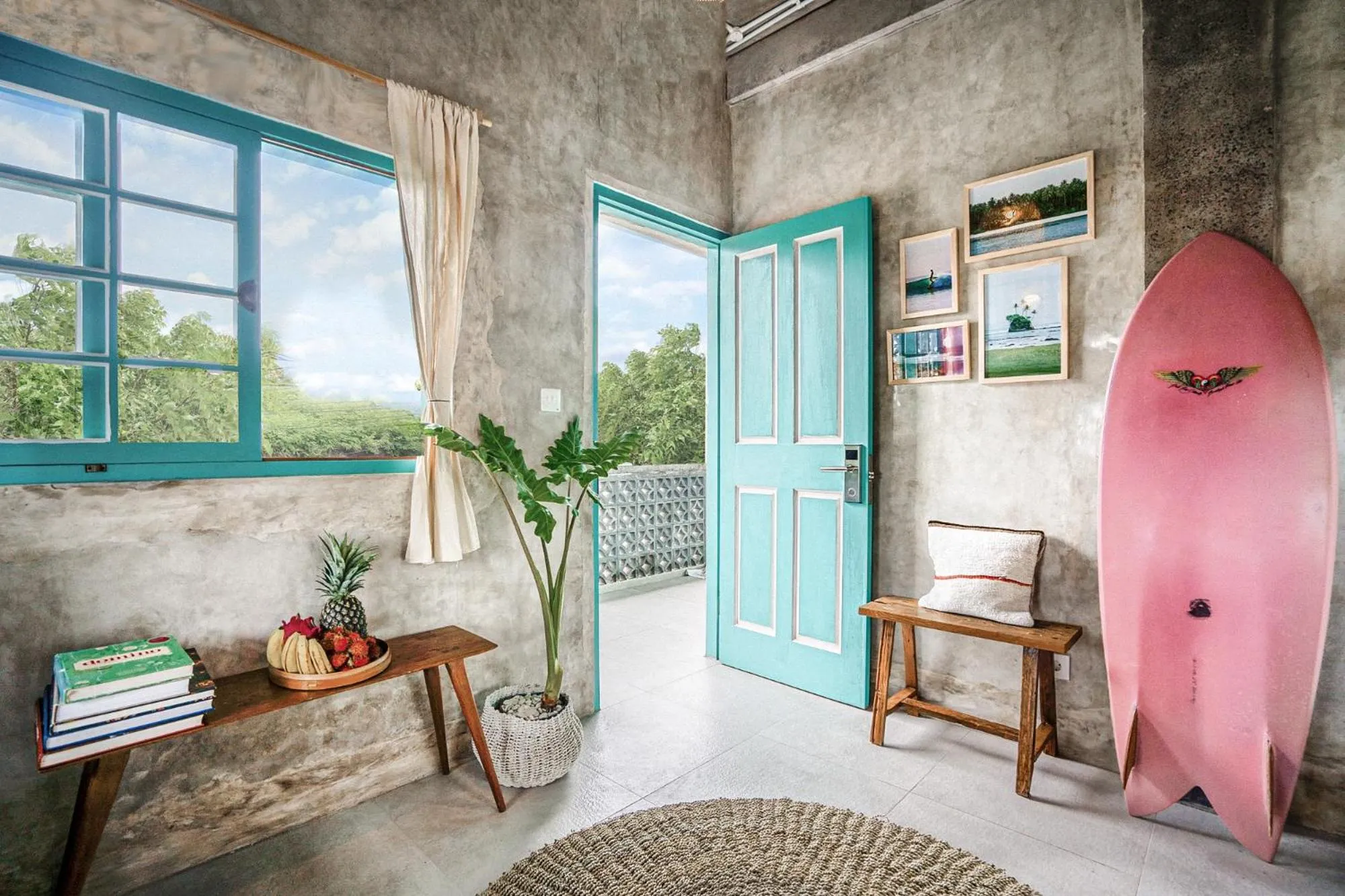 Seating area in Good Mantra Studio