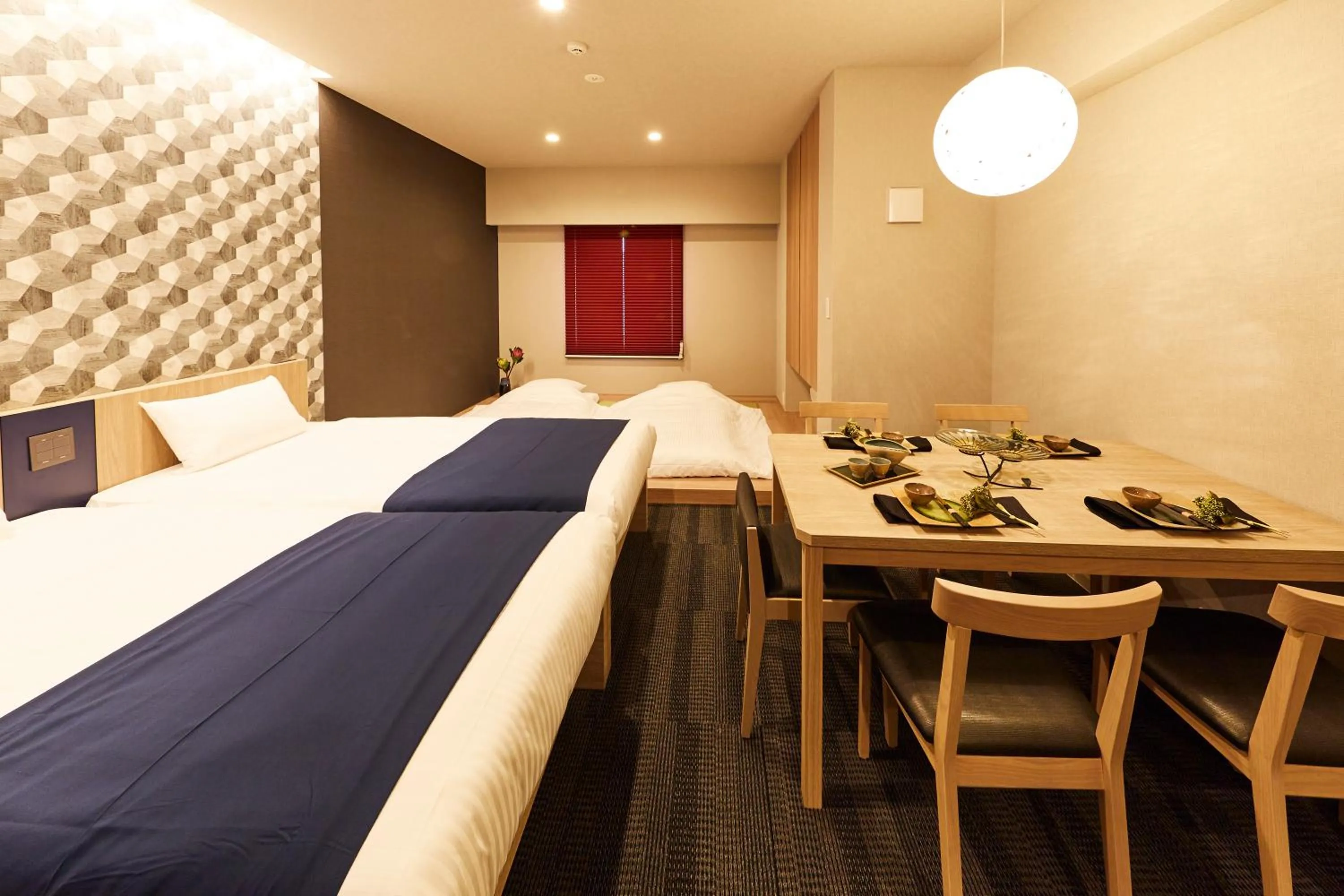 Photo of the whole room, Bed in MONday Apart Ueno Shinokachimachi