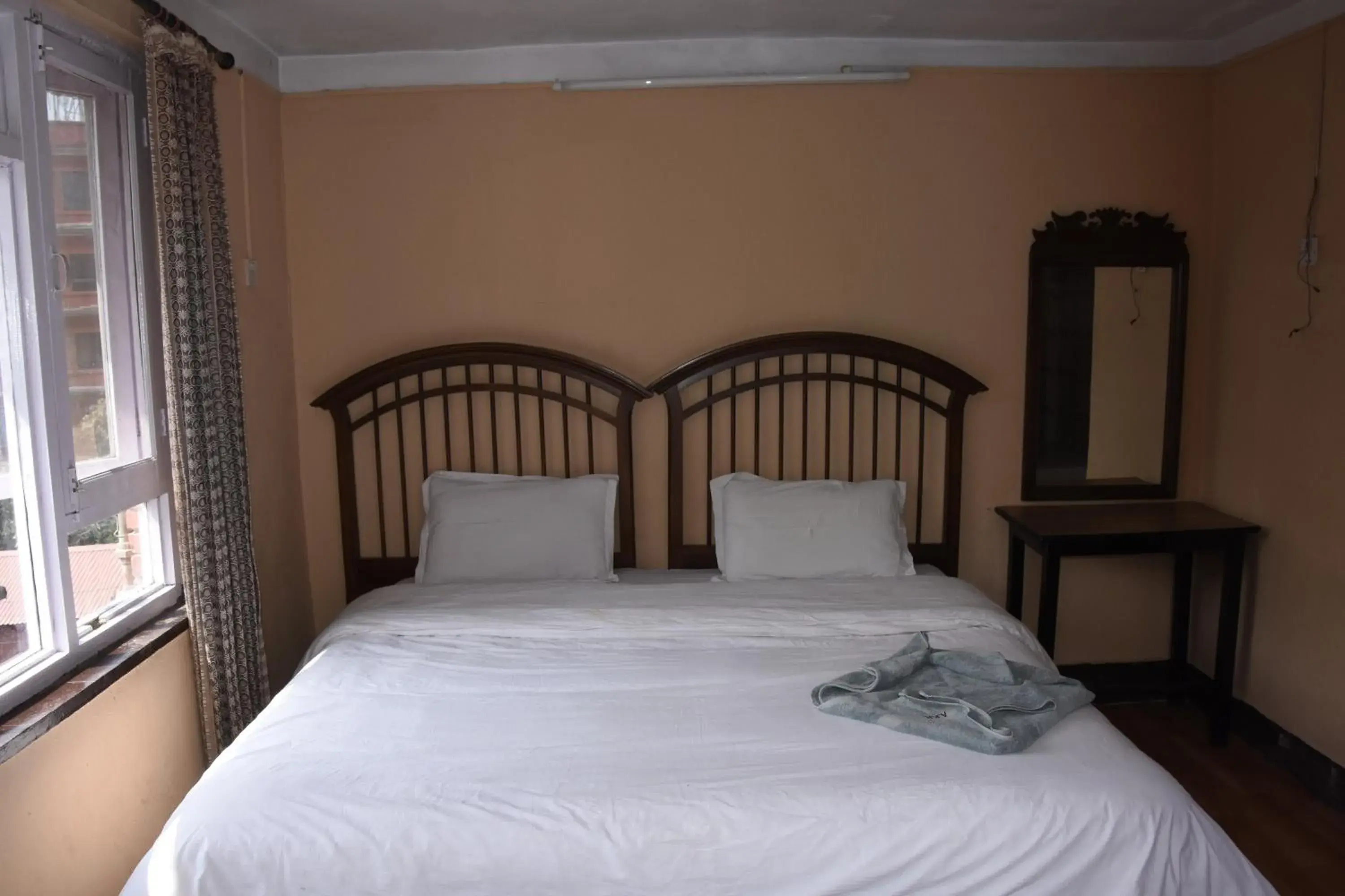Double Room with Private Bathroom - single occupancy in Beehive Hostel Kathmandu Double Room with Private Bathroom - single occupancy in Beehive Hostel Kathmandu