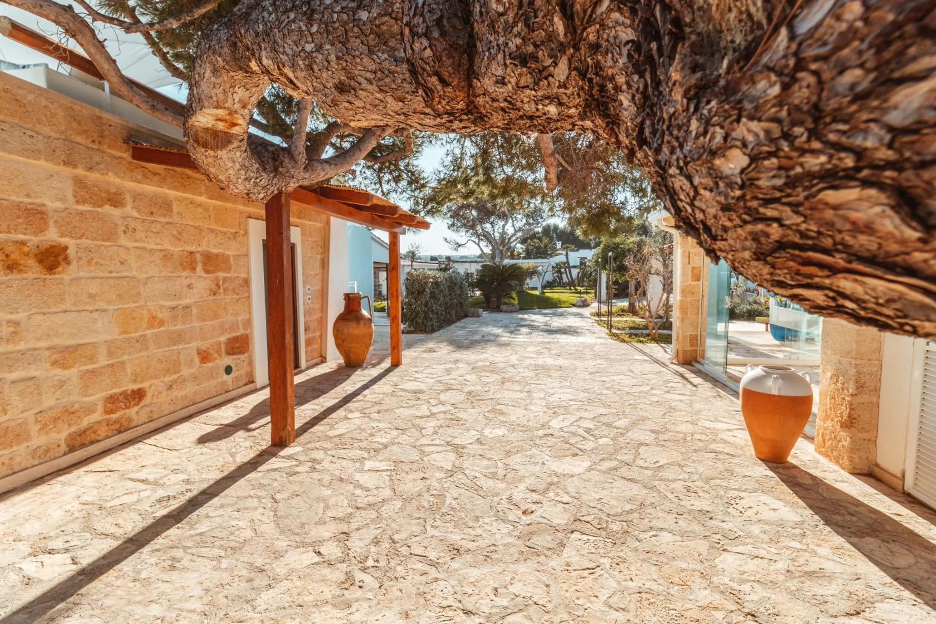 Patio in Echi di Puglia Marsento